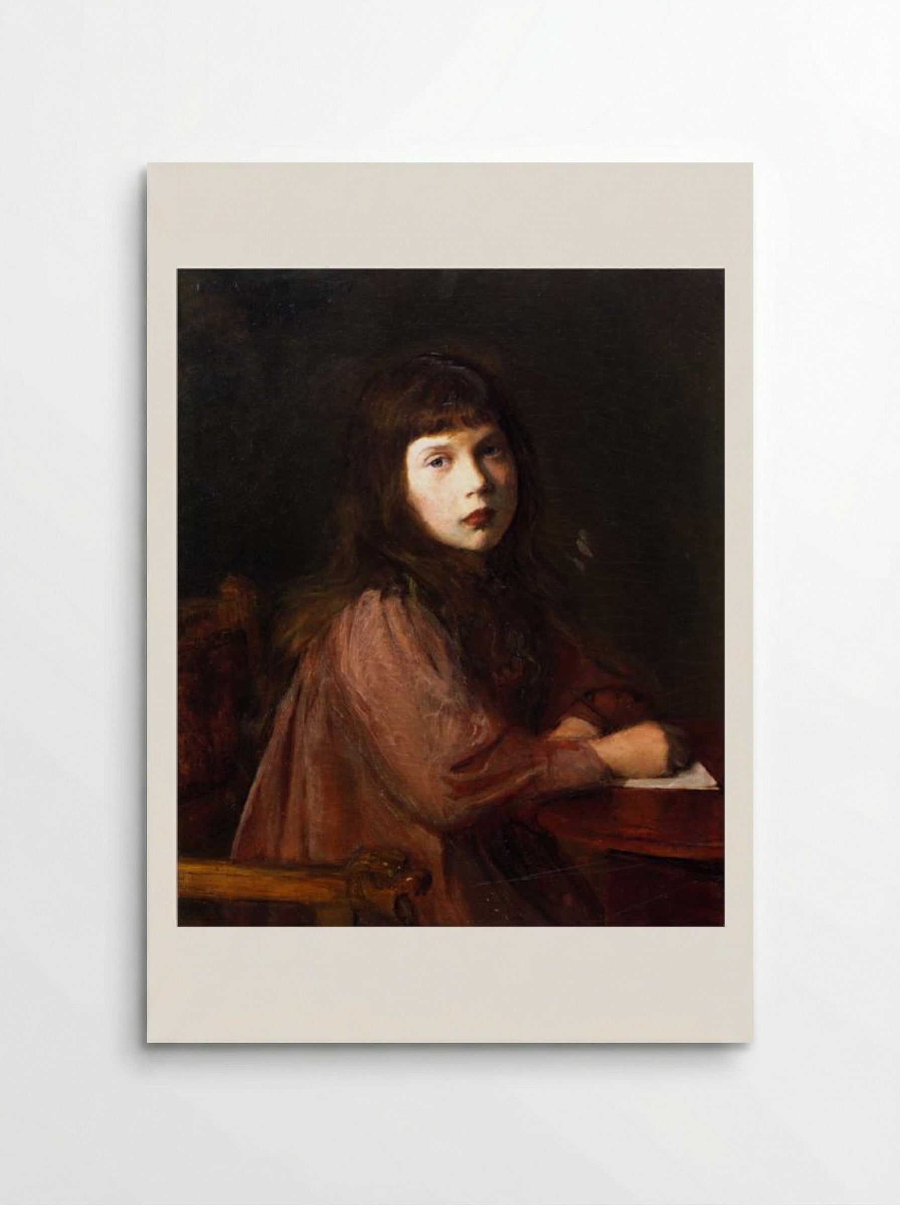 The Letter - Lilla Cabot Perry - Poster
