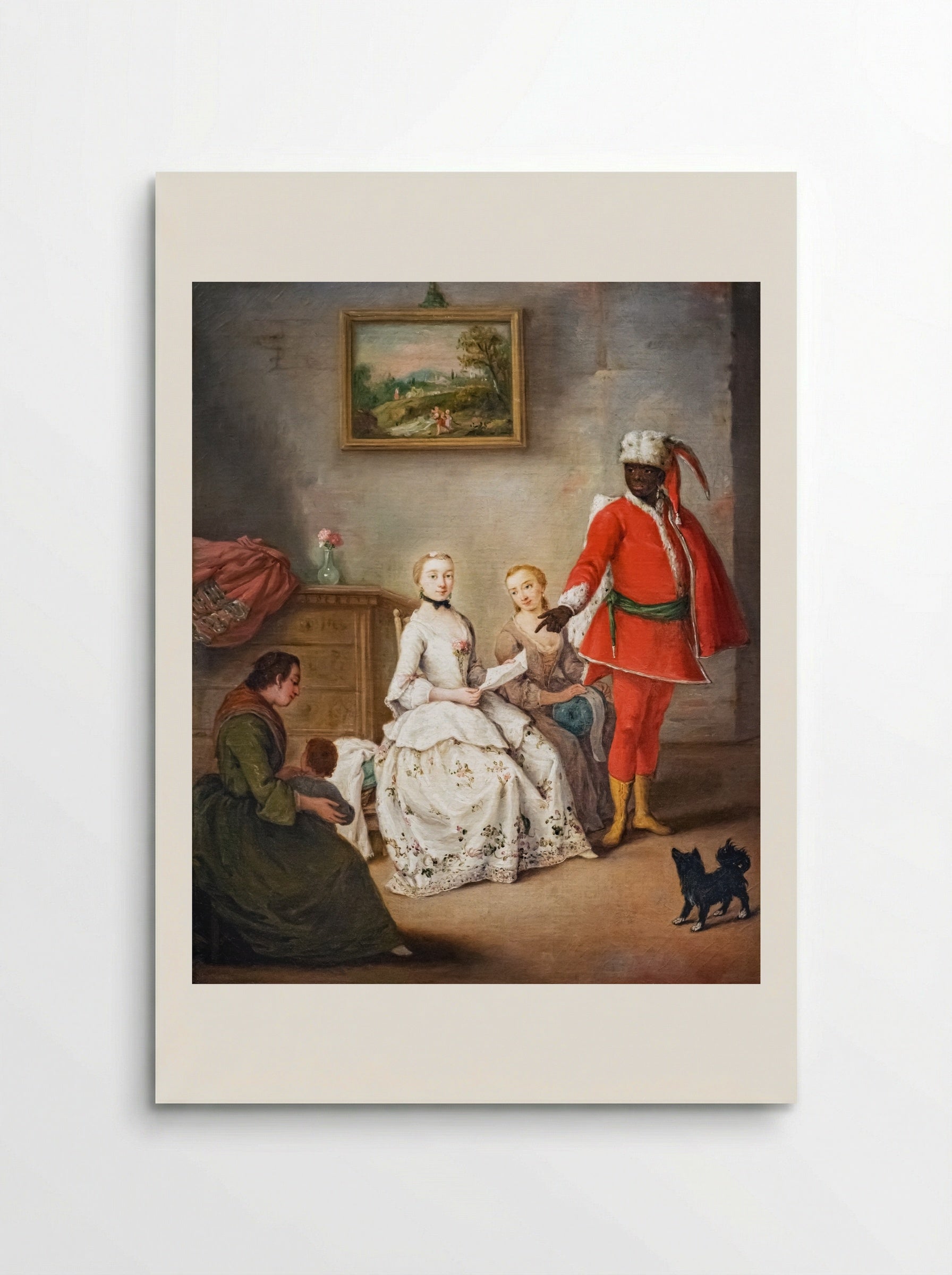 The Letter - Pietro Longhi - Poster
