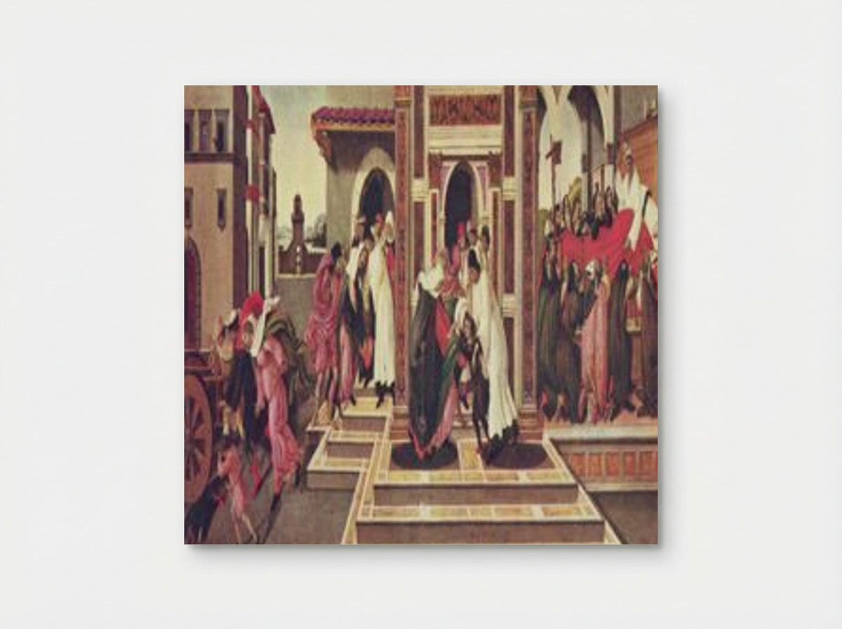 The Life of Saint Zenobius - Sandro Botticelli - Poster