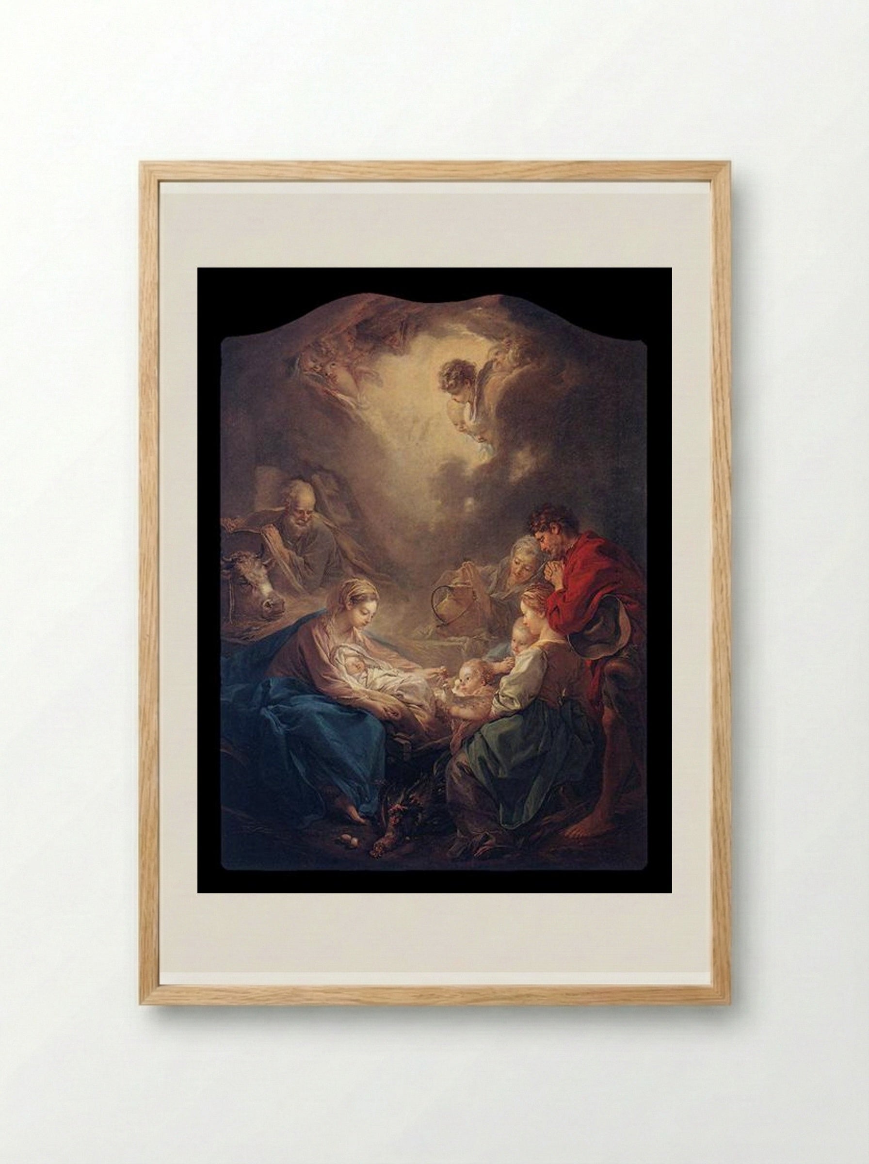 The Light of the World - François Boucher - Framed Print Wood
