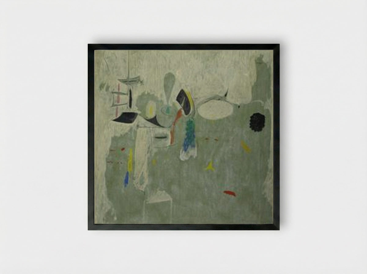 The Limit - Arshile Gorky - Framed Print Black