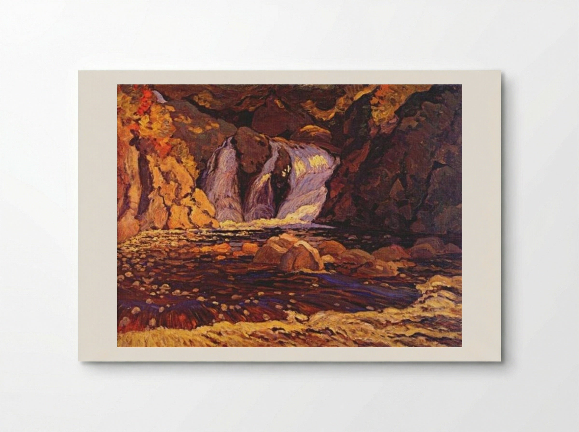 The Little Falls - J. E. H. MacDonald - Poster