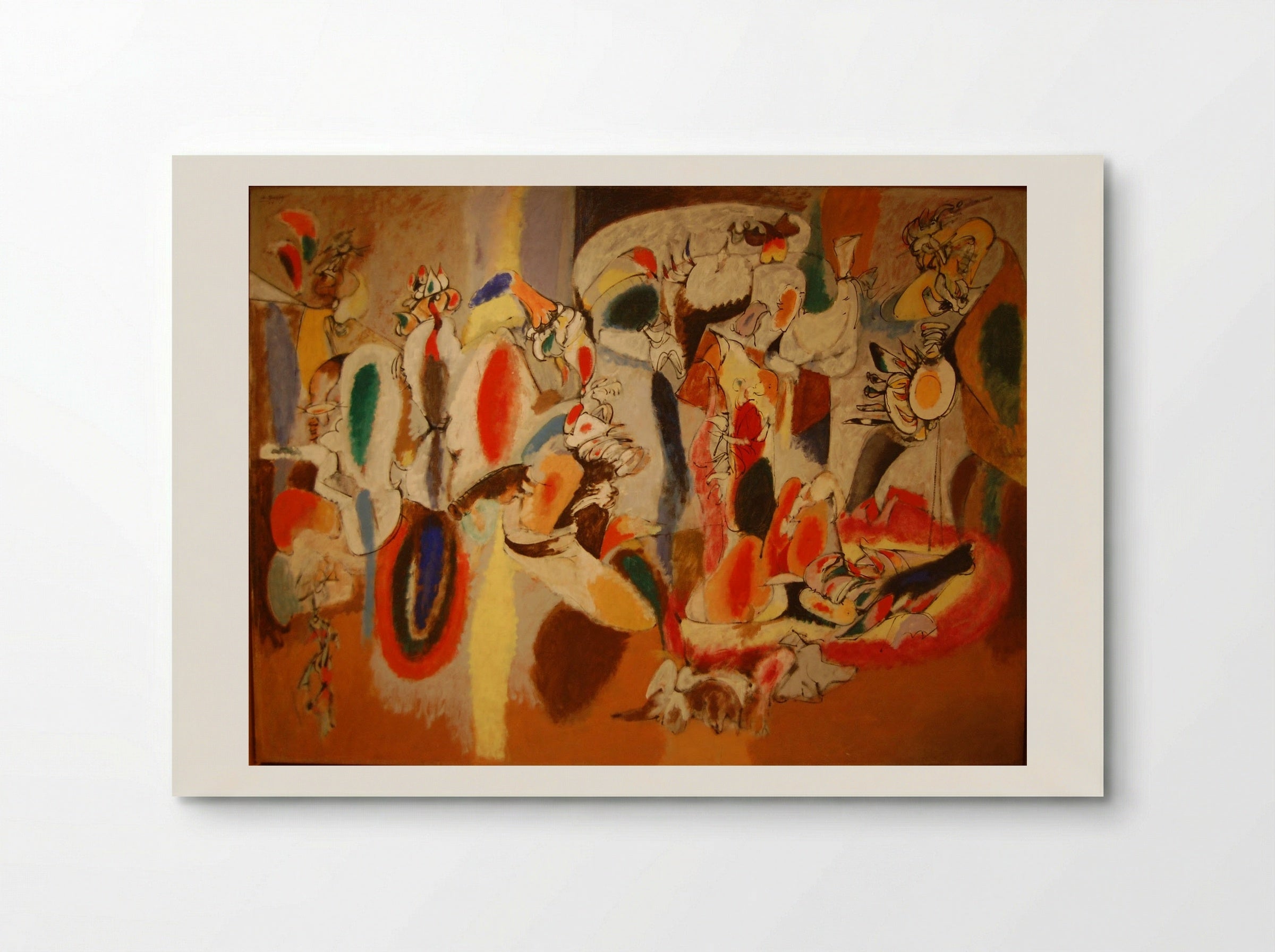 The Liver is the Cock's Comb - Arshile Gorky - Poster