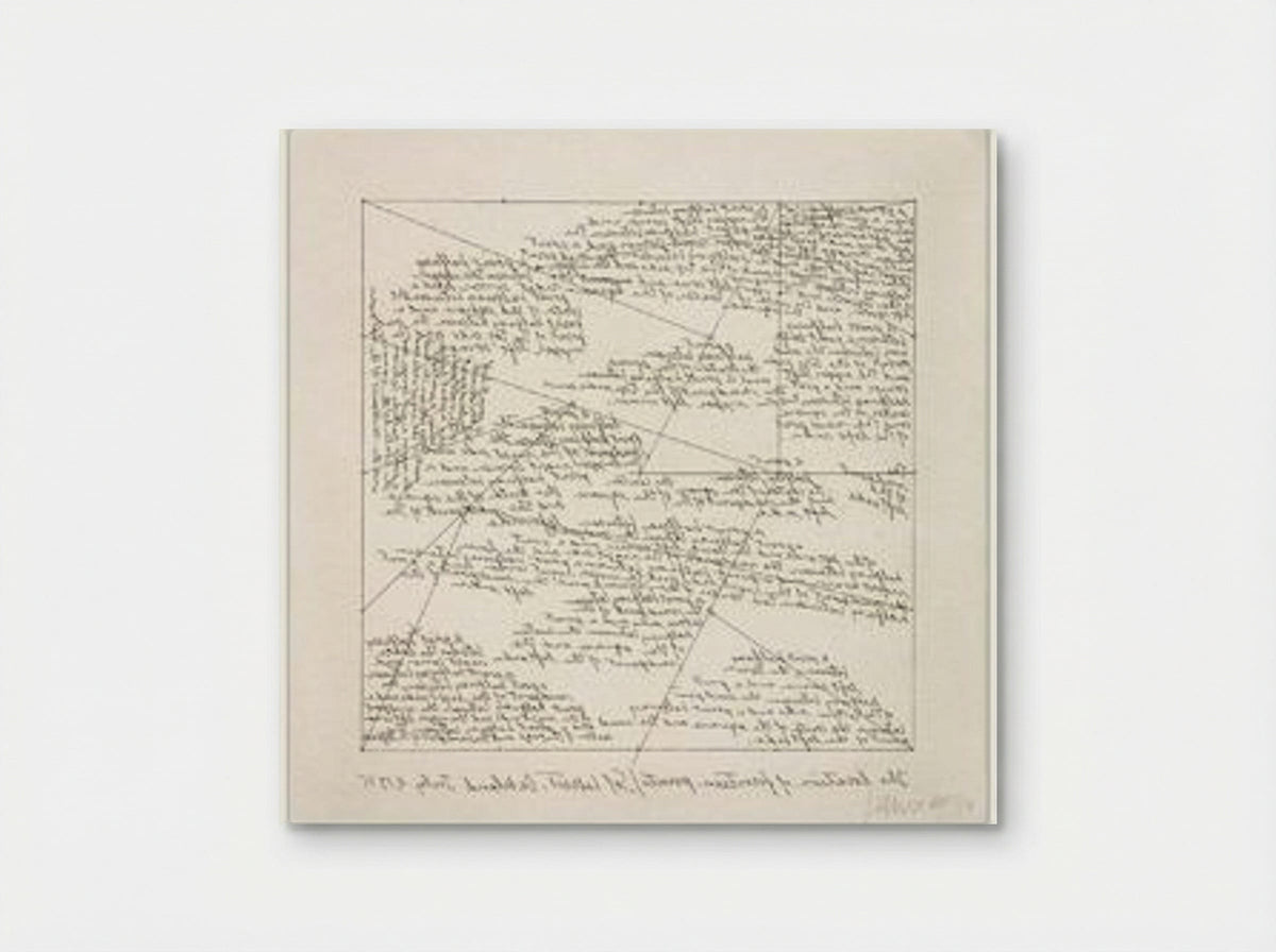 The Location of 14 Points - Sol LeWitt - Poster