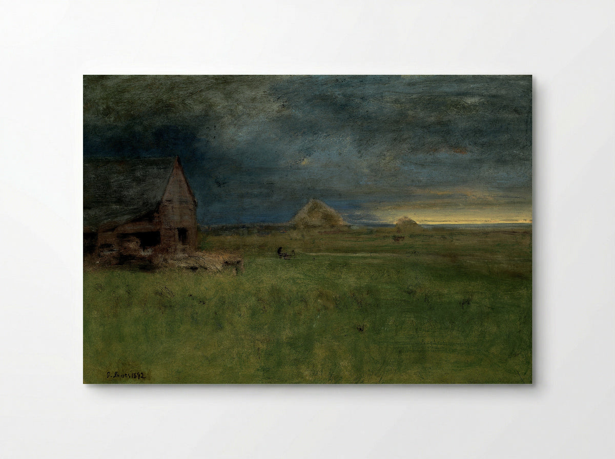 The Lonely Farm, Nantucket - George Inness - Poster