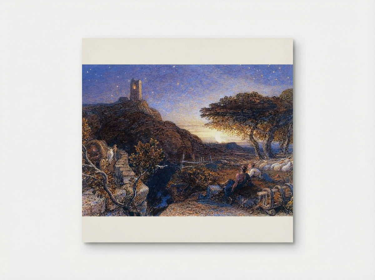 The Lonely Tower - Samuel Palmer - Poster