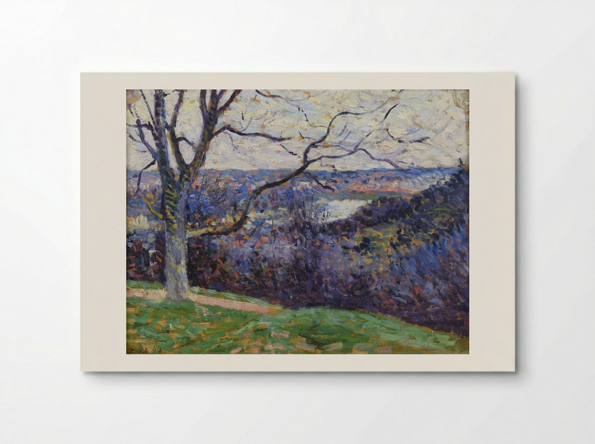 The Loop of the Seine near Herblay - Maximilien Luce - Poster
