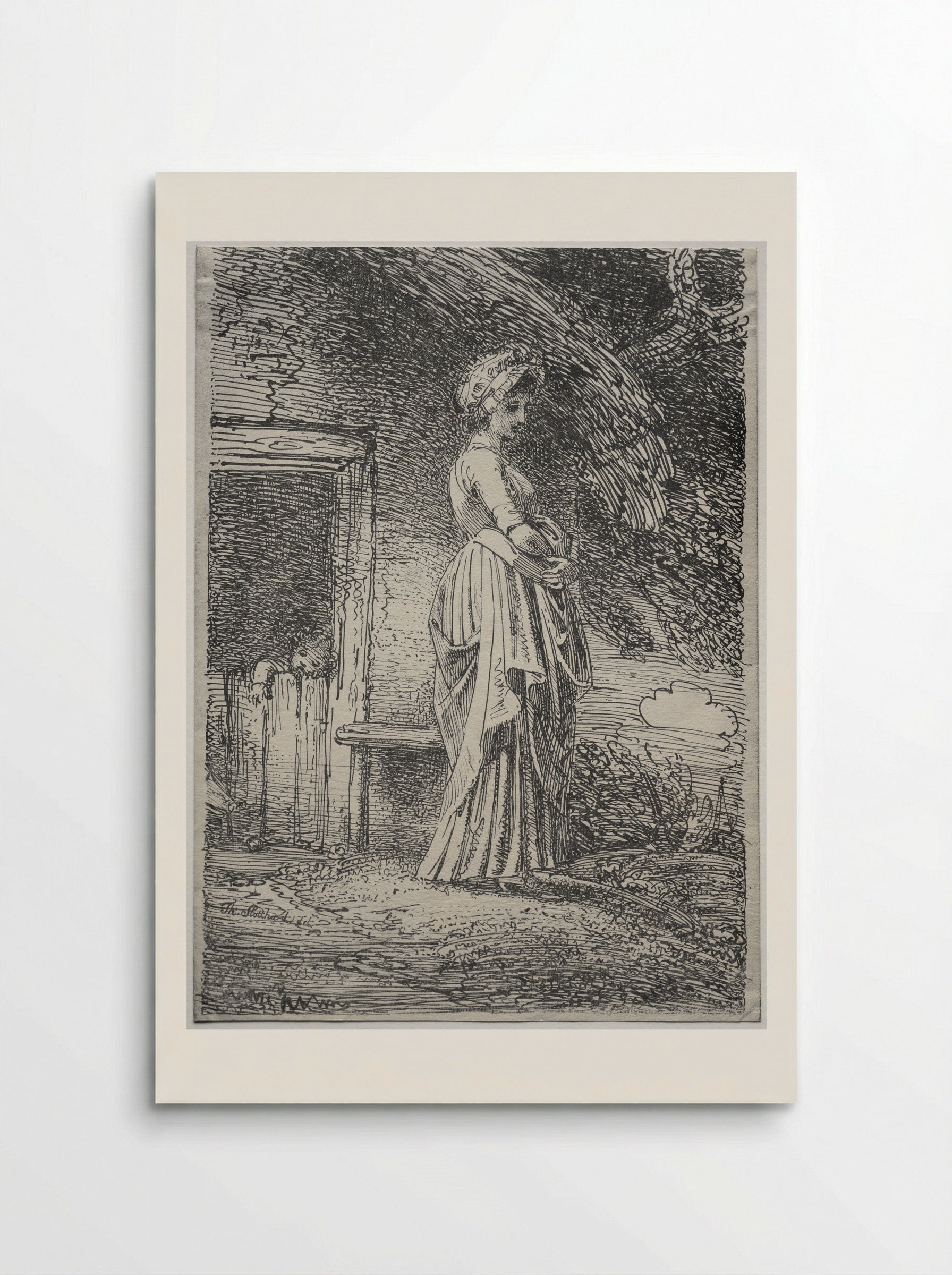 The Lost Apple - Thomas Stothard - Poster