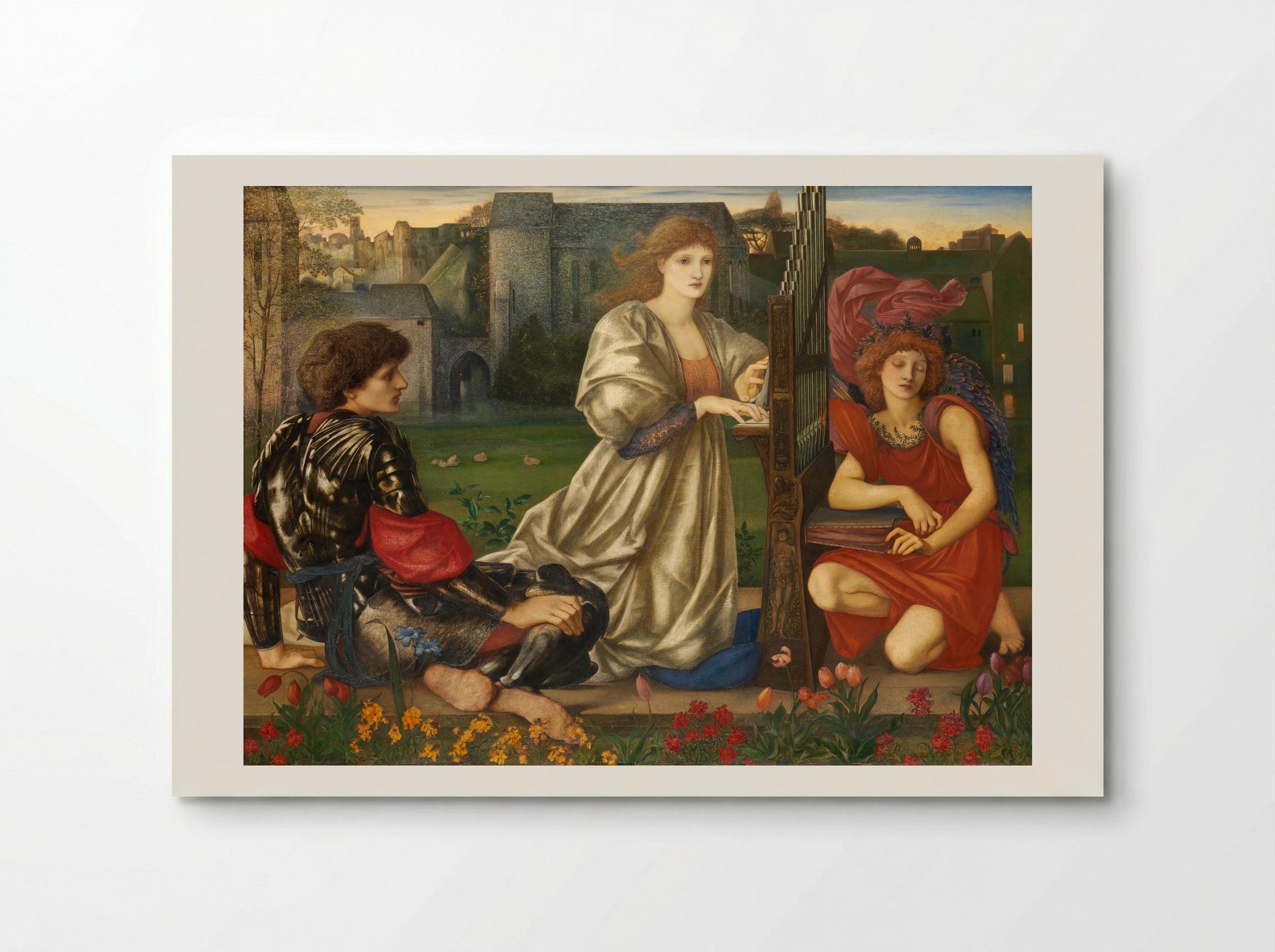 The Love Song - Sir Edward Burne-Jones - Poster