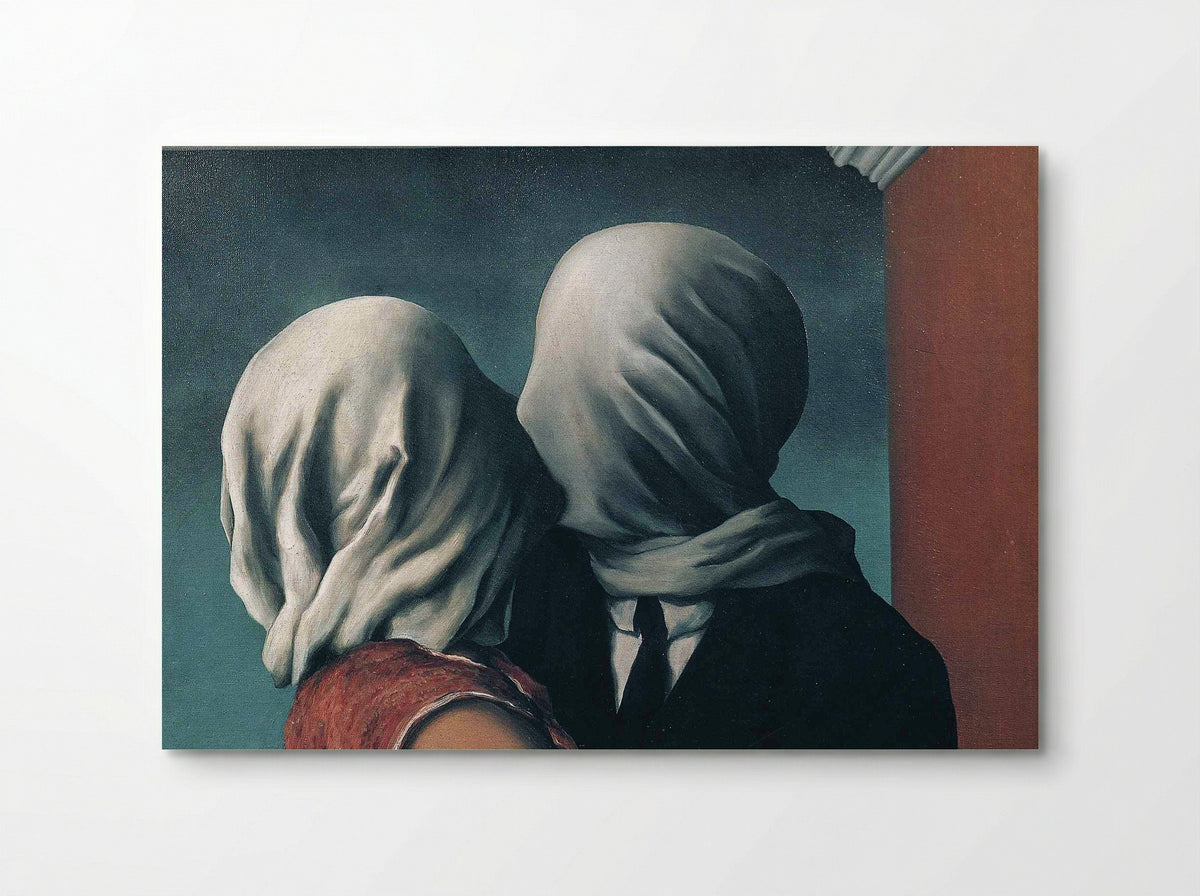 The Lovers - René Magritte - Poster