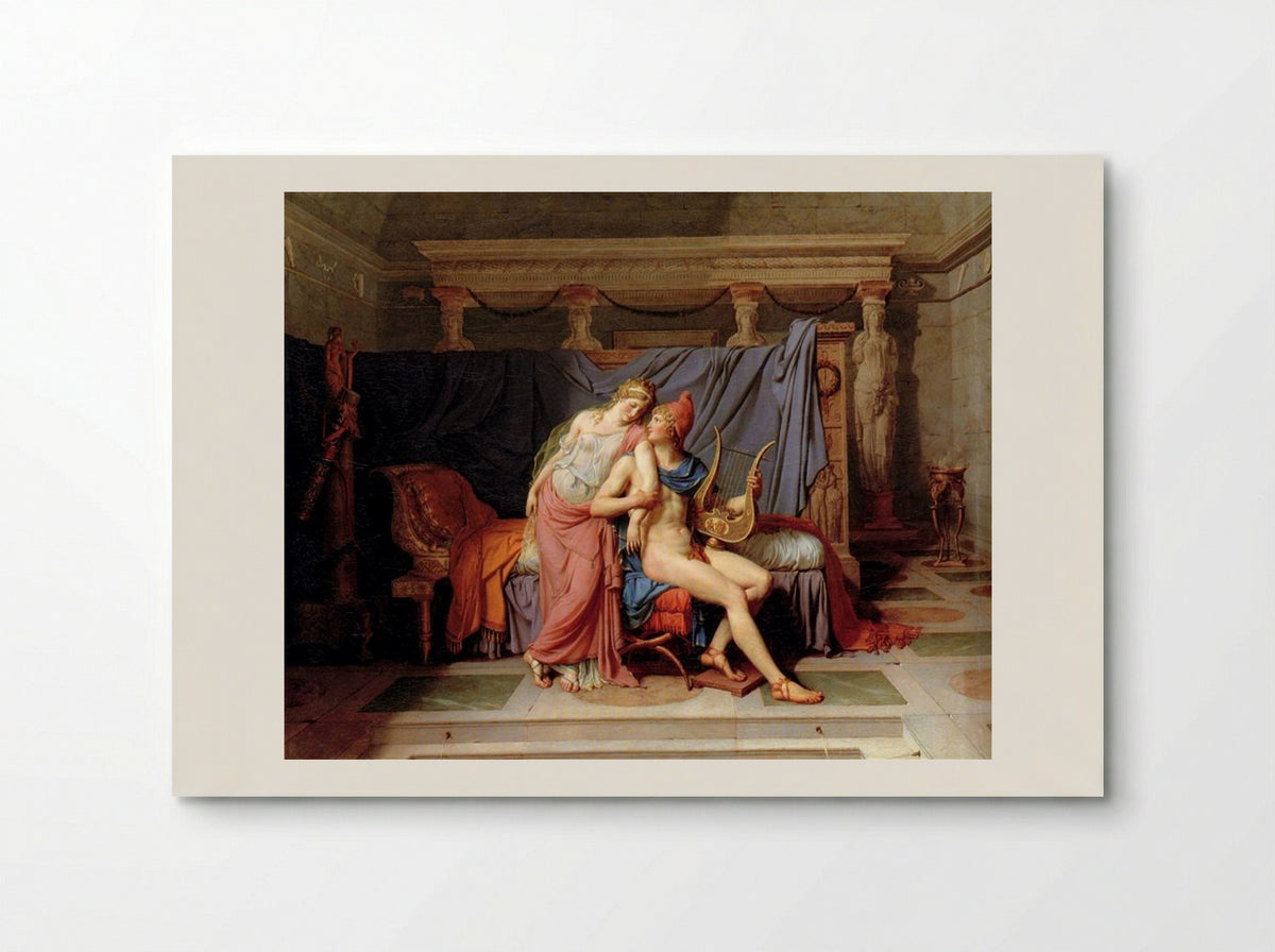 The Loves of Paris and Helen - Jacques-Louis David - Poster