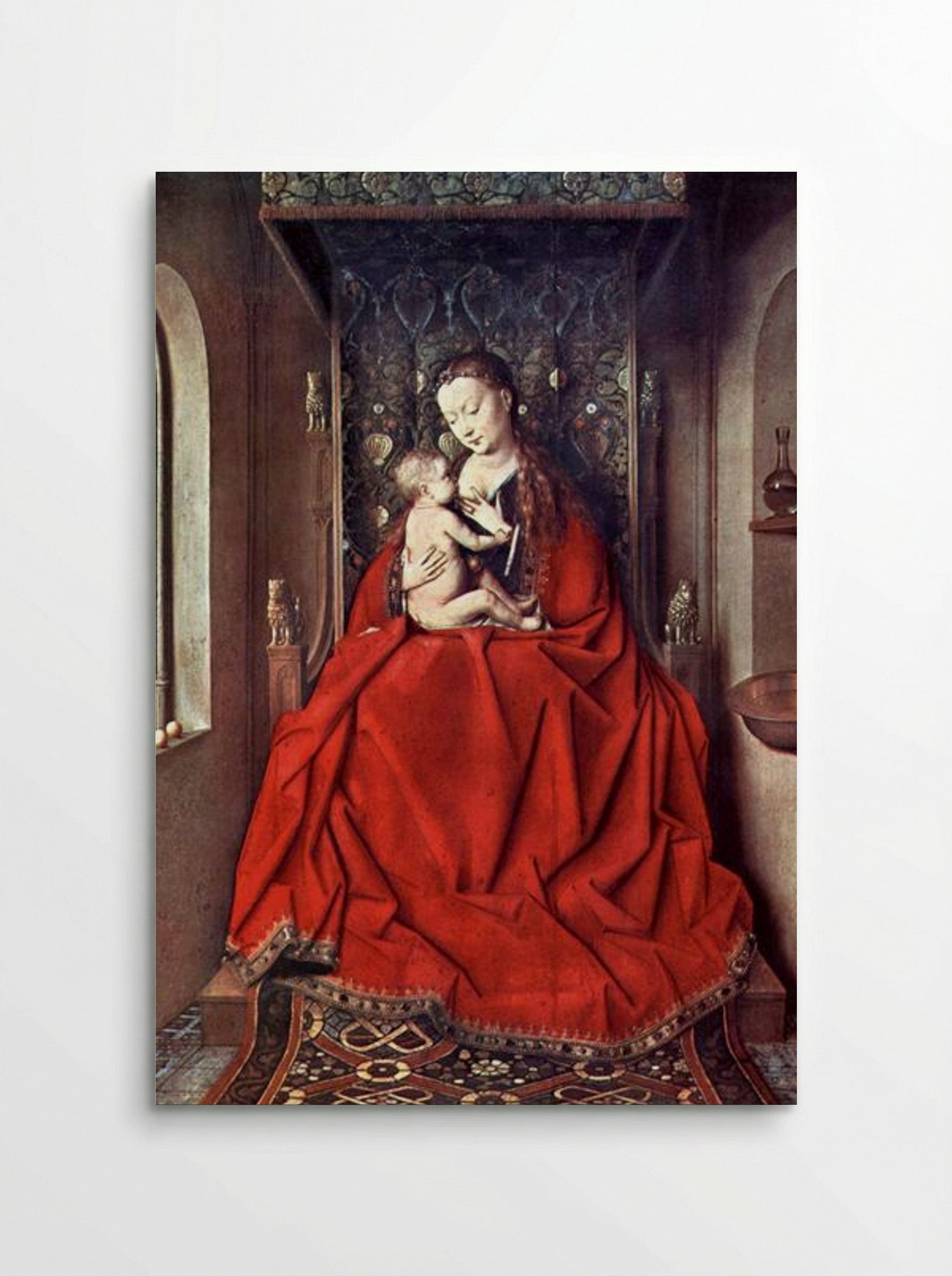 The Lucca Madonna - Jan van Eyck - Poster