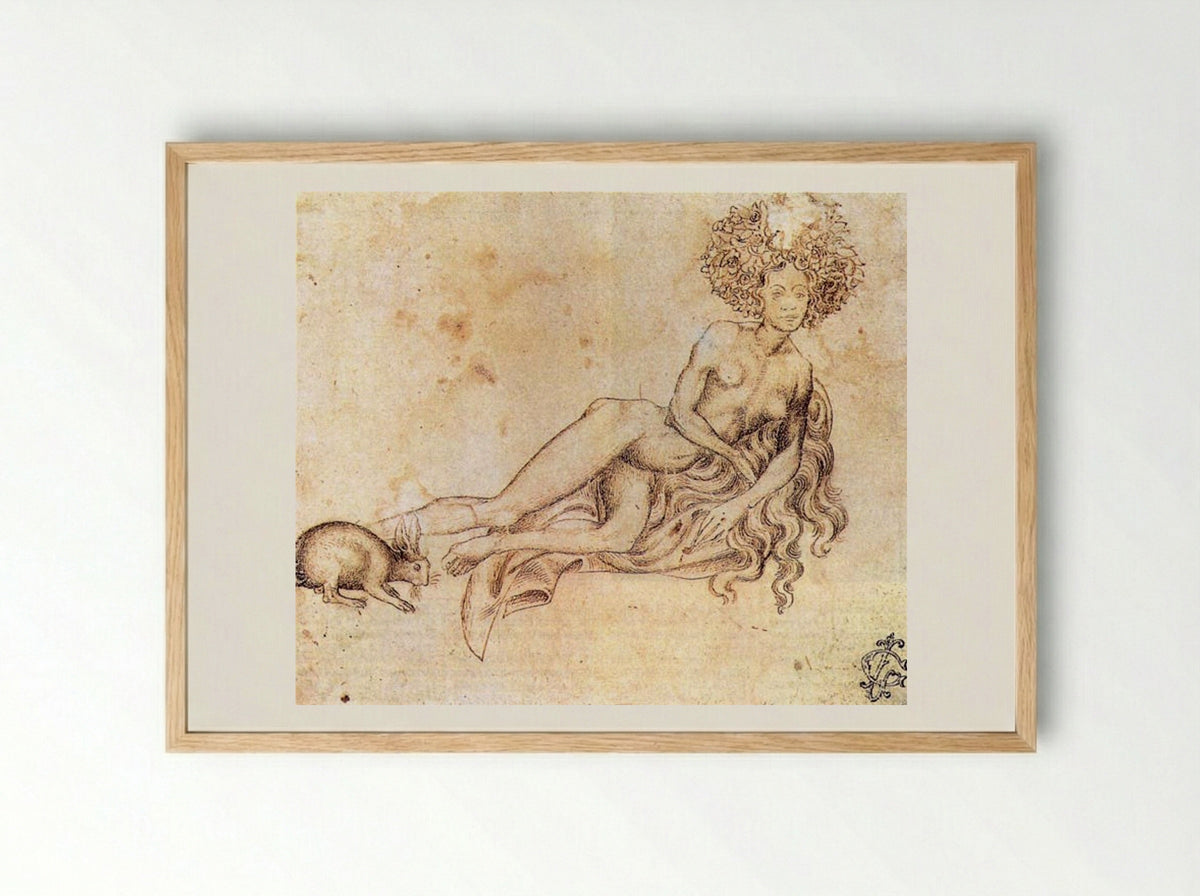 The Luxury - Pisanello - Framed Print Wood