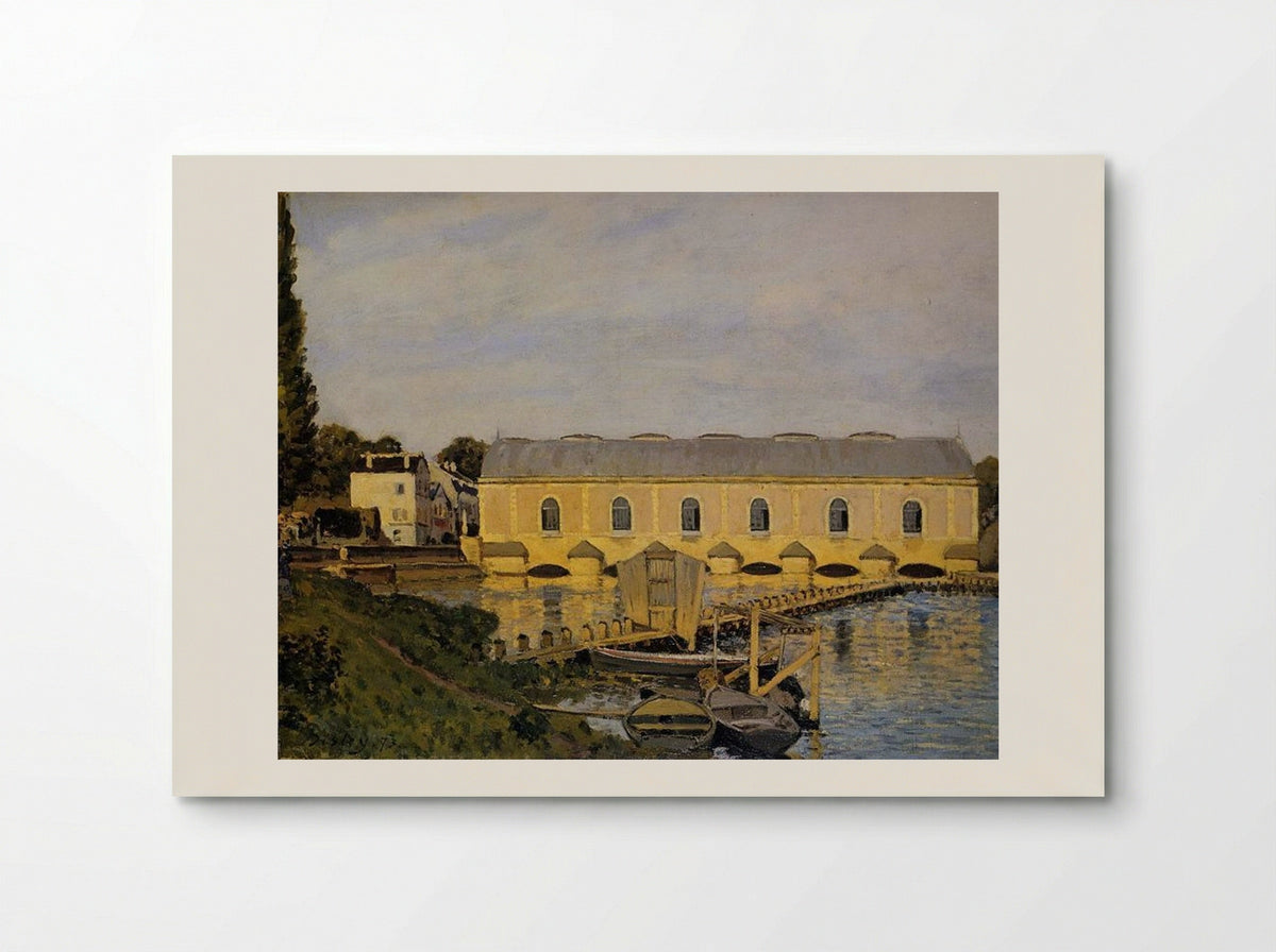 The Machine at Marly - Alfred Sisley - Poster