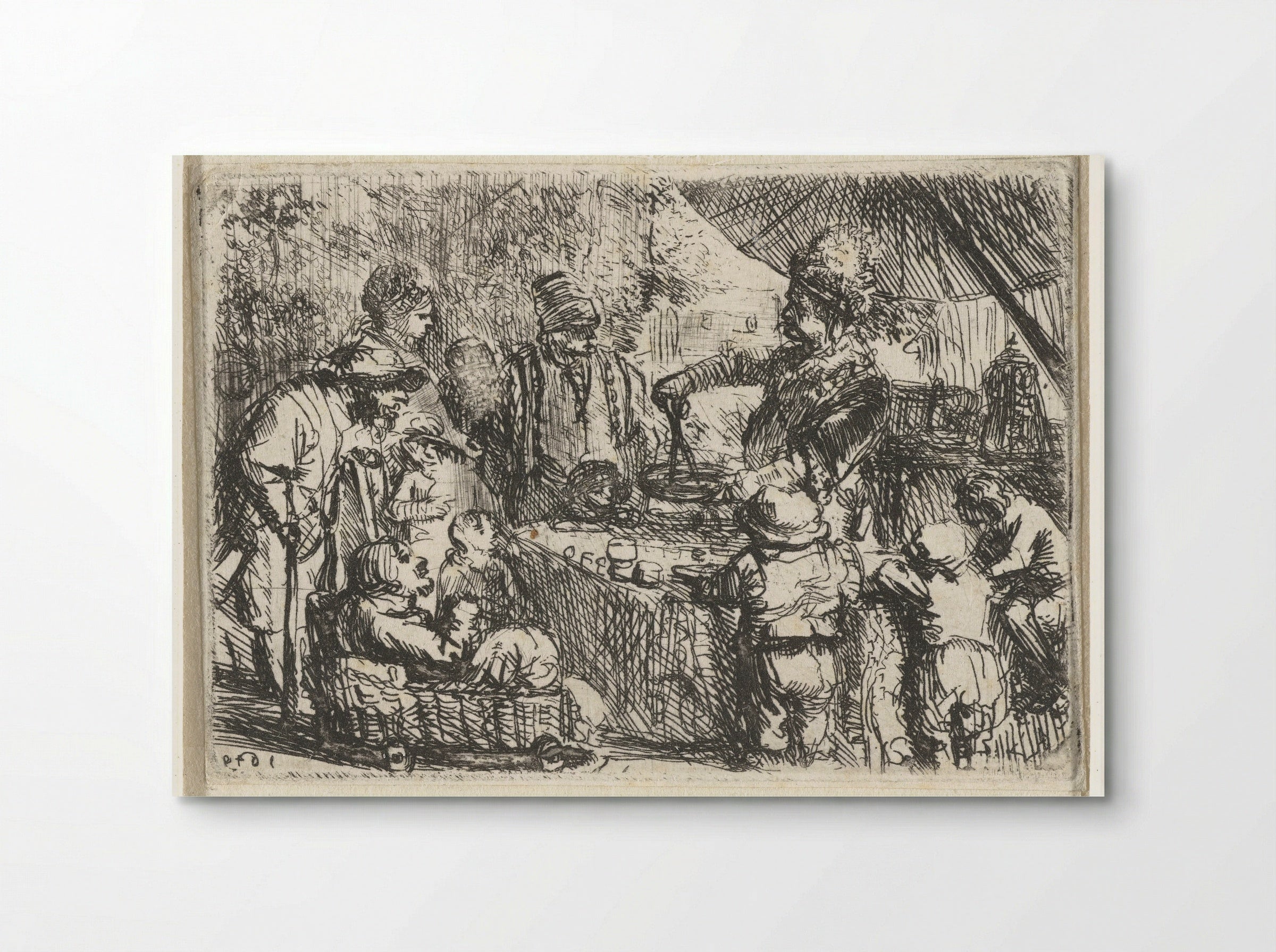 The Magician under a Parasol - Constantijn à Renesse - Poster