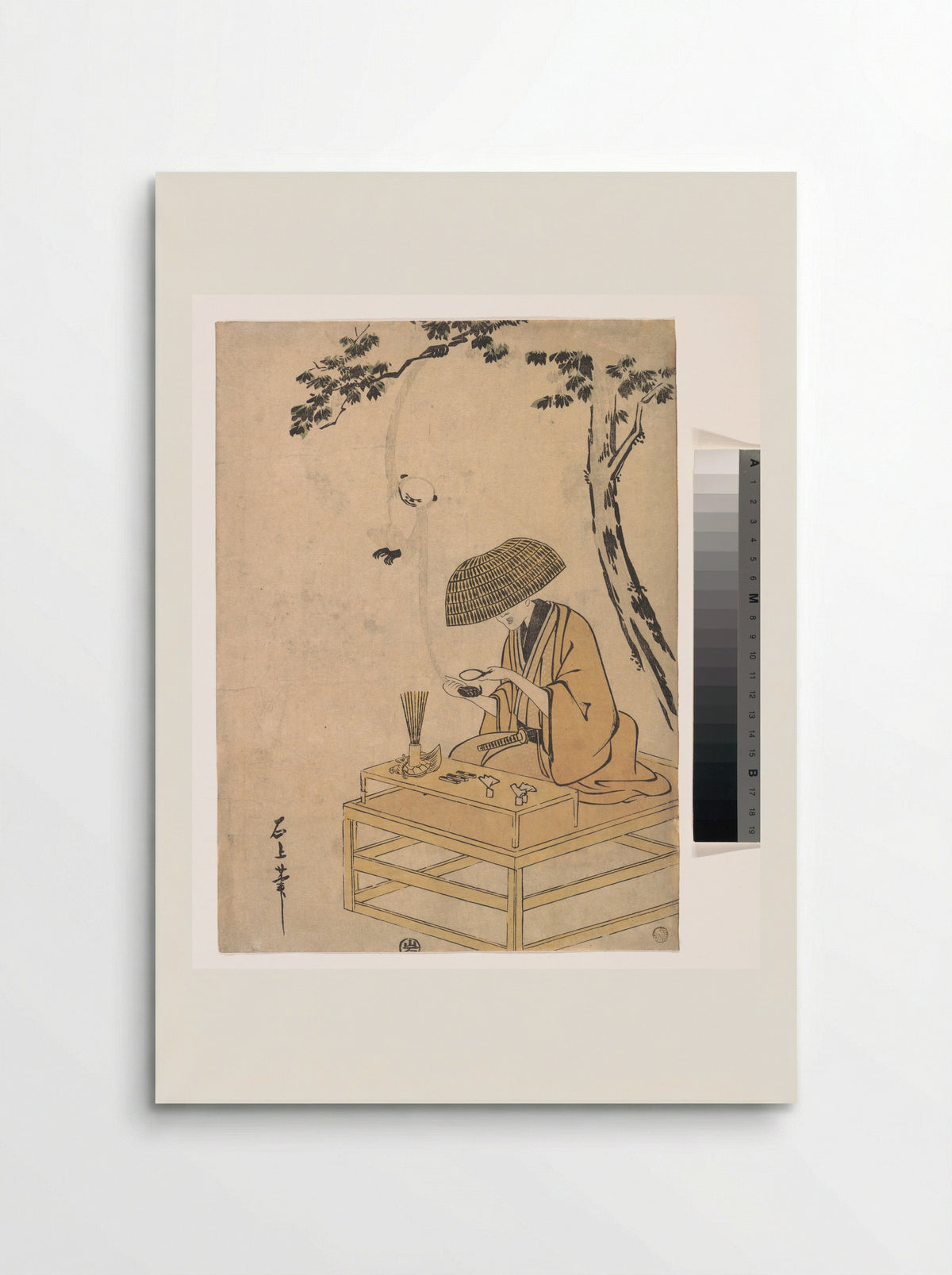 The Magnifying Glass - Toriyama Sekien - Poster