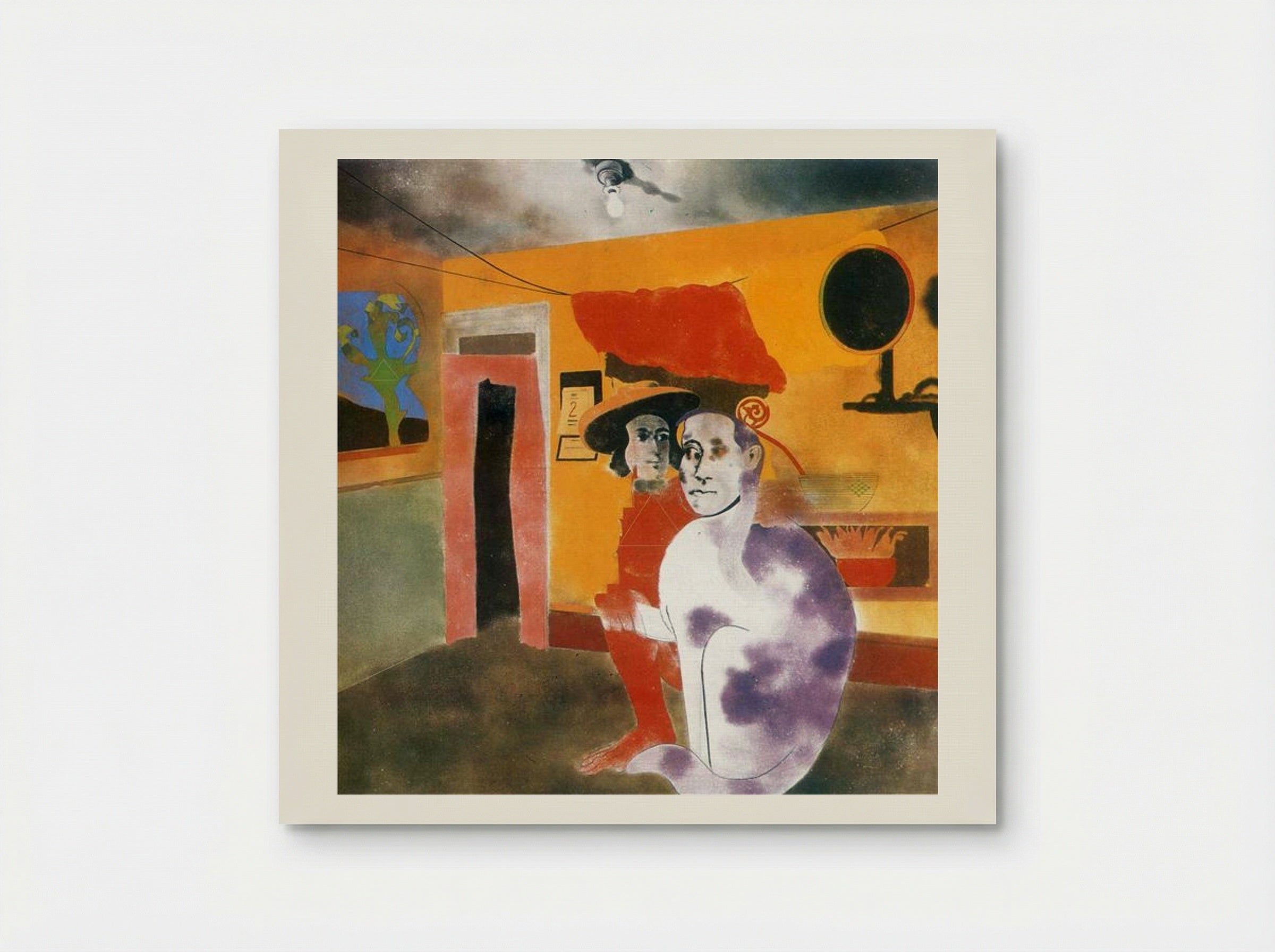 The Man of the Woods and the Cat of the Mountains - R. B. Kitaj - Poster