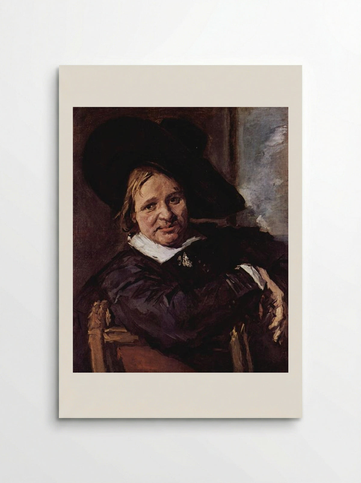 The Man with the Slouch Hat - Frans Hals - Poster