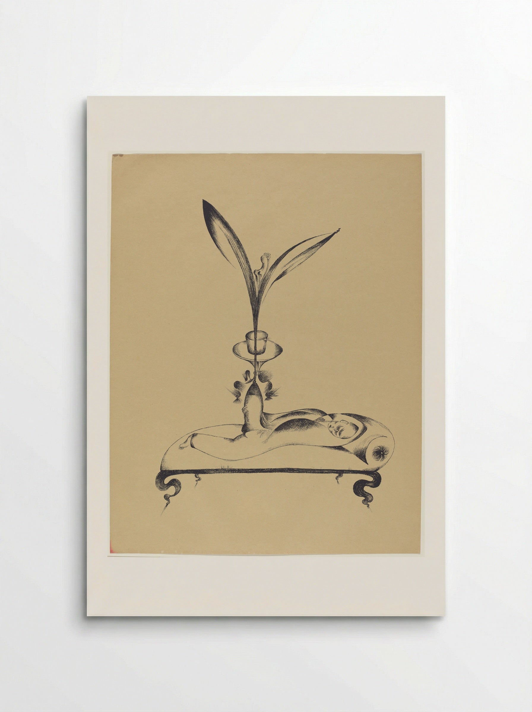 The Man with the Wooden Leg Dreams - Heinrich Hoerle - Poster