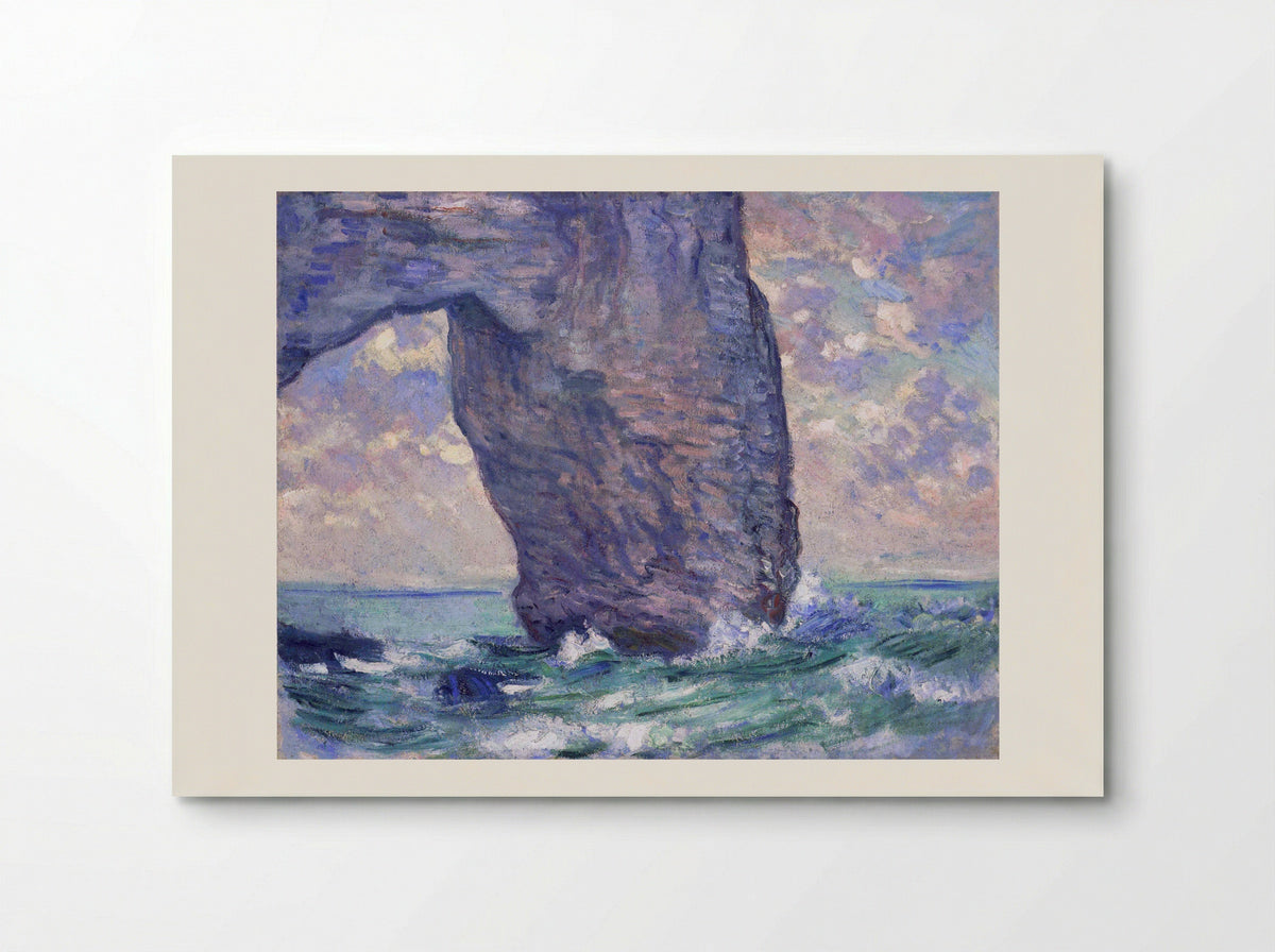 The Manneport, Seen from Below - Claude Monet - Poster
