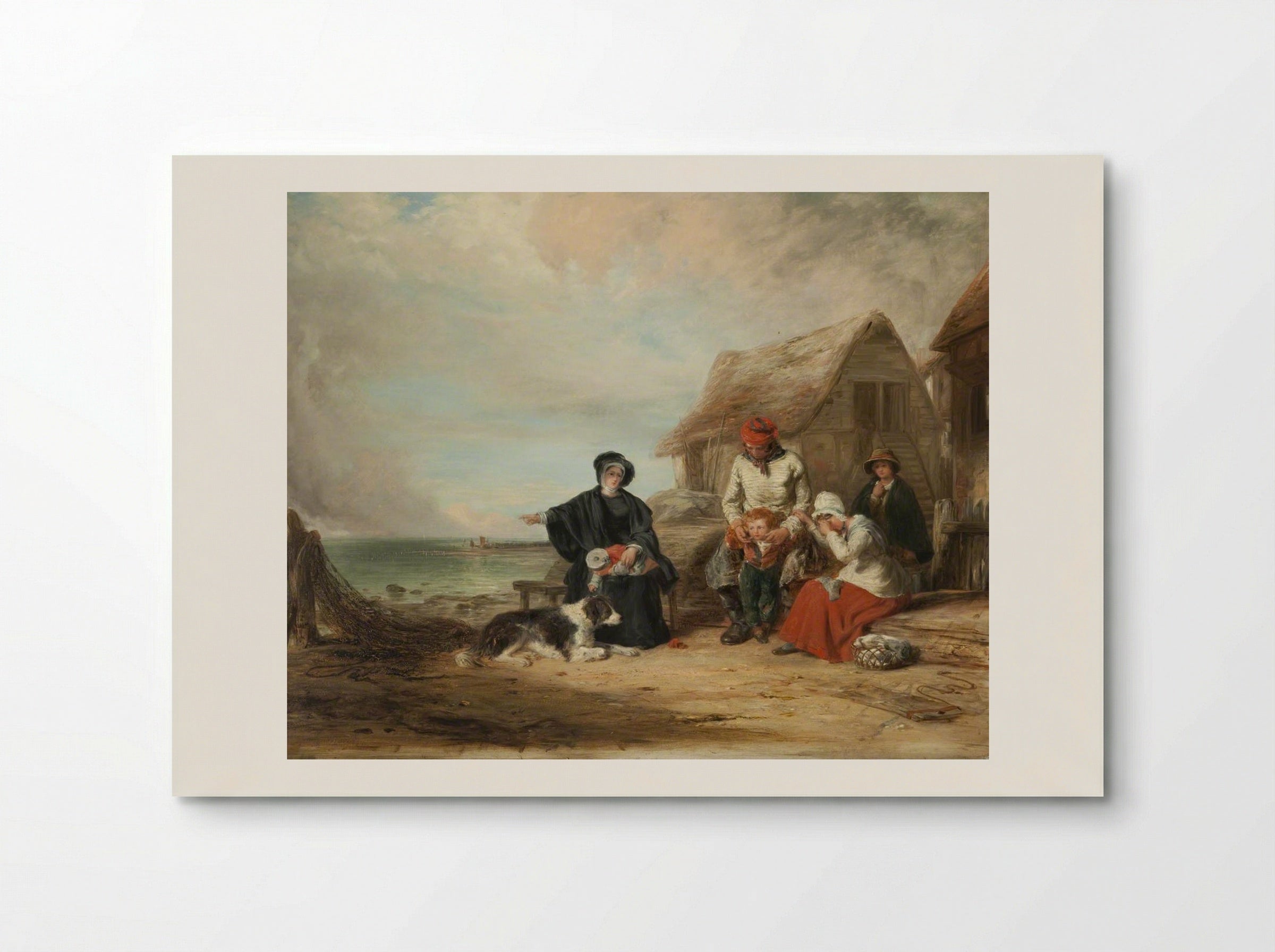 The Mariner's Widow - William Collins - Poster