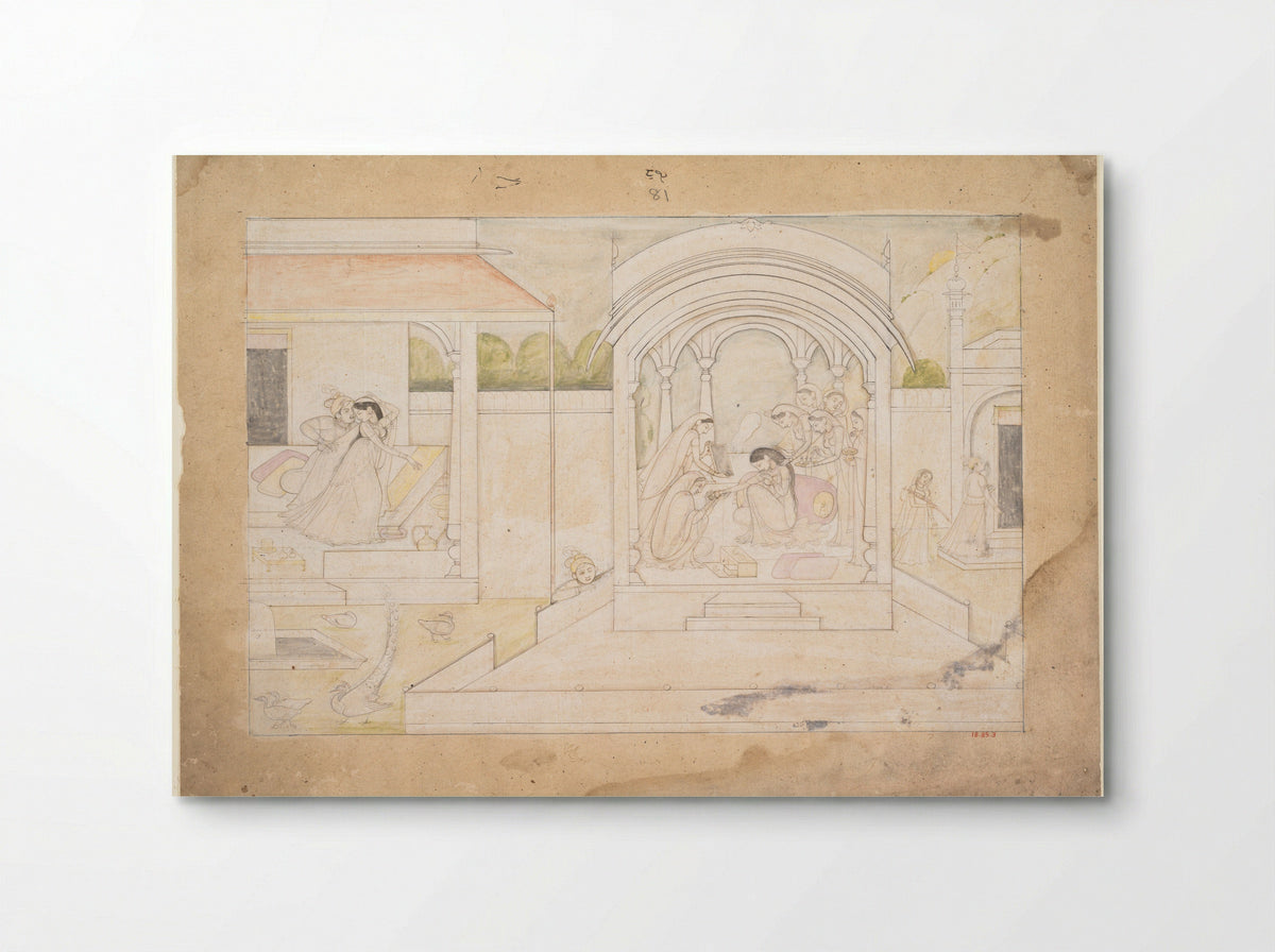 The Marital Bliss of Nala and Damayanti - Ranjha - Poster