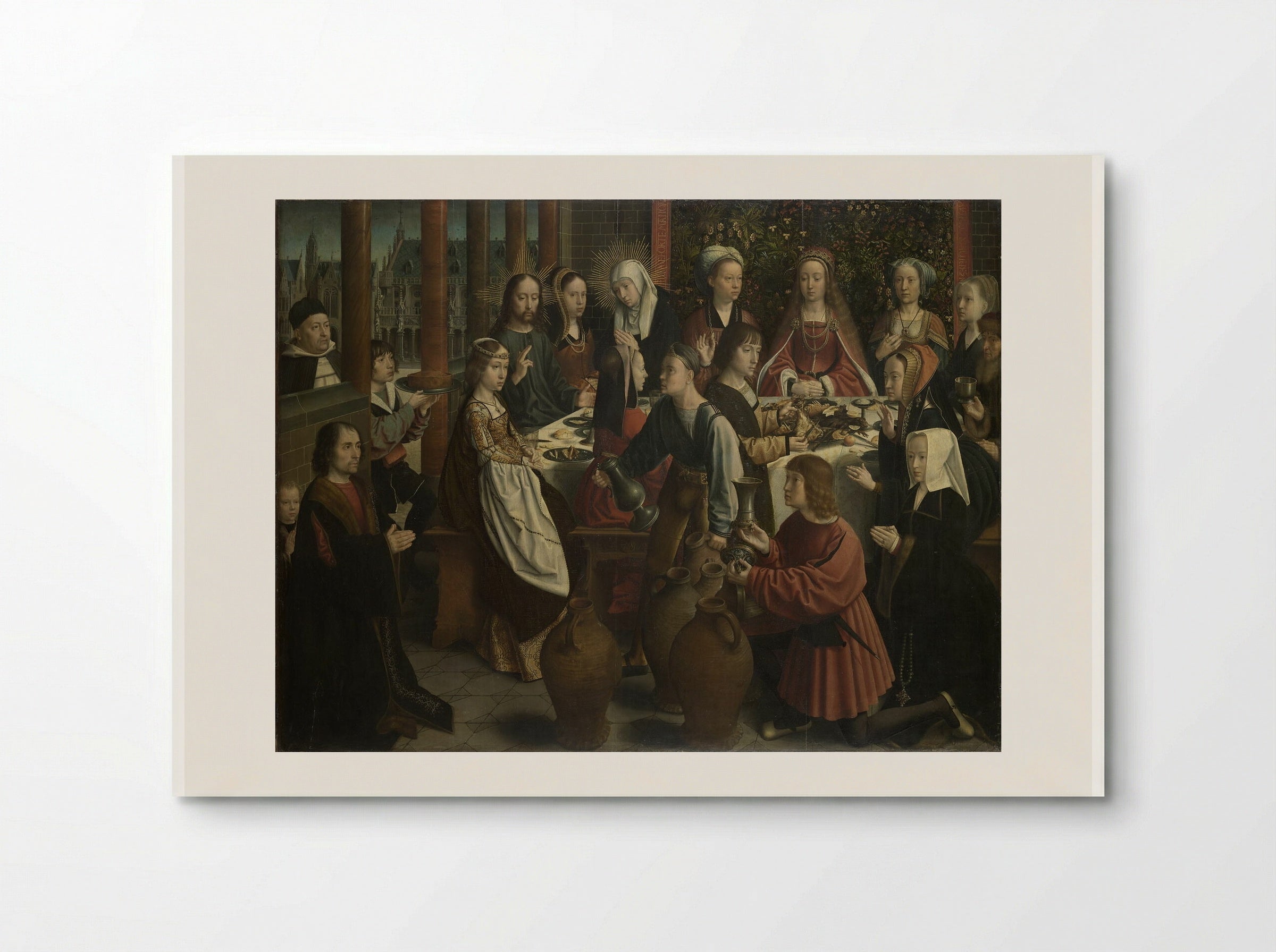 The Marriage at Cana - Gerard David - Poster