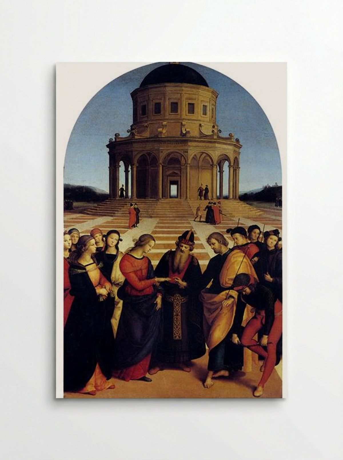 The Marriage of the Virgin - Raphael - Poster