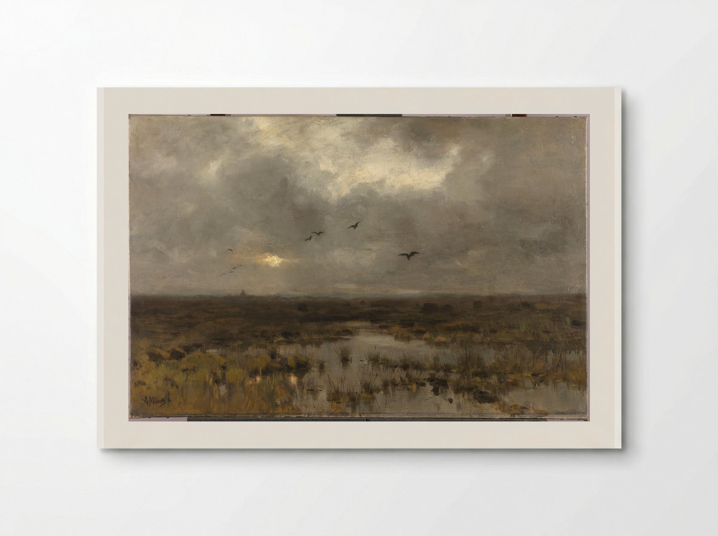 The Marsh - Anton Mauve - Poster