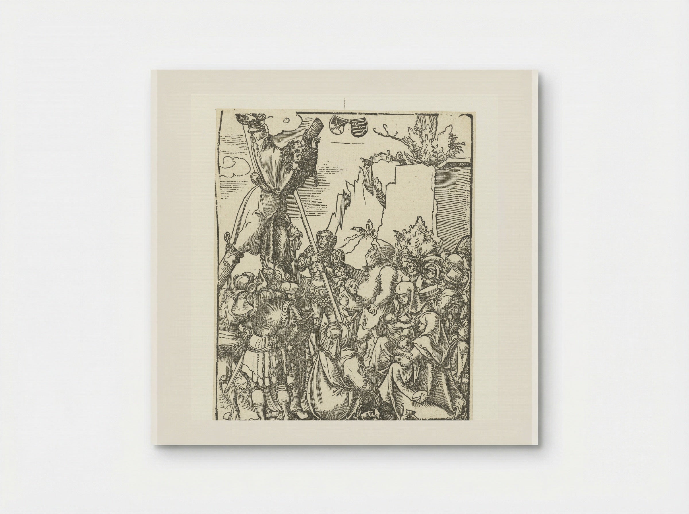 The Martyrdom of Saint Andrew - Lucas Cranach the Elder - Poster