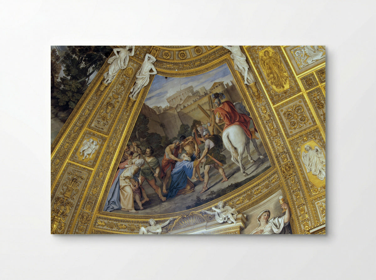 The Martyrdom of Saint Andrew - Domenichino - Poster
