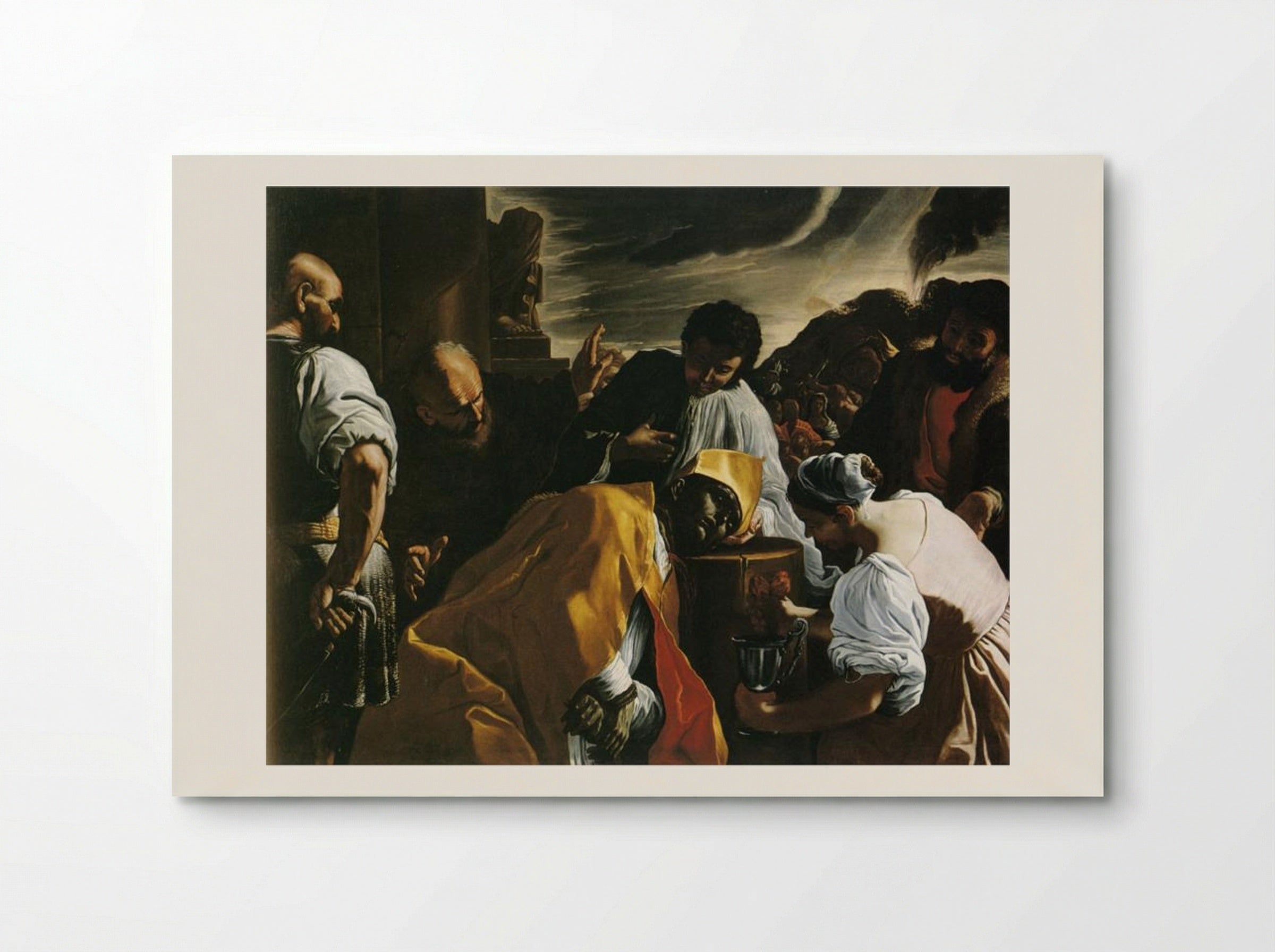 The Martyrdom of Saint Gennaro - Mattia Preti - Poster