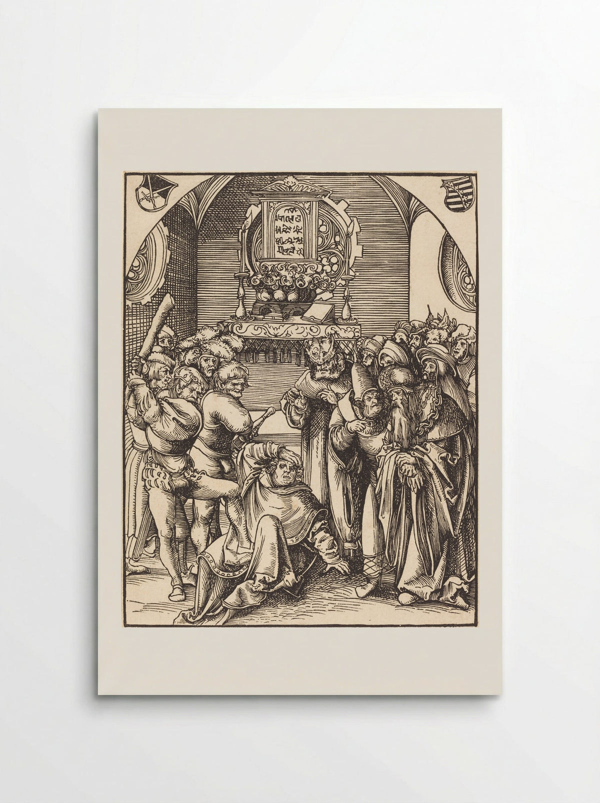 The Martyrdom of Saint Jude - Lucas Cranach the Elder - Poster