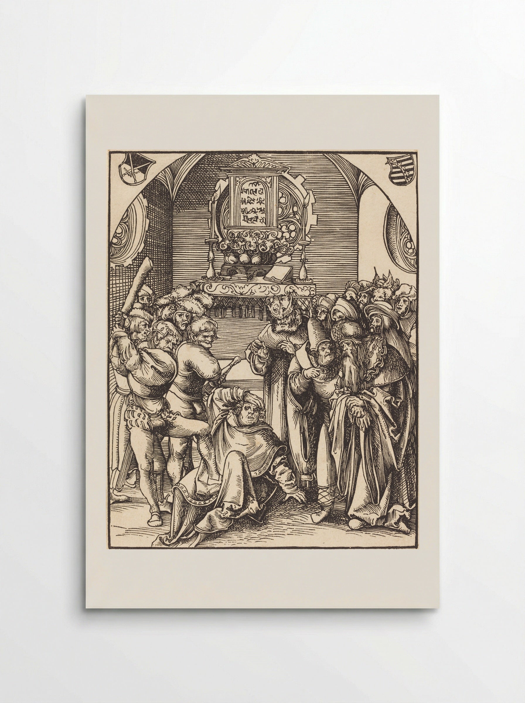 The Martyrdom of Saint Jude - Lucas Cranach the Elder - Poster