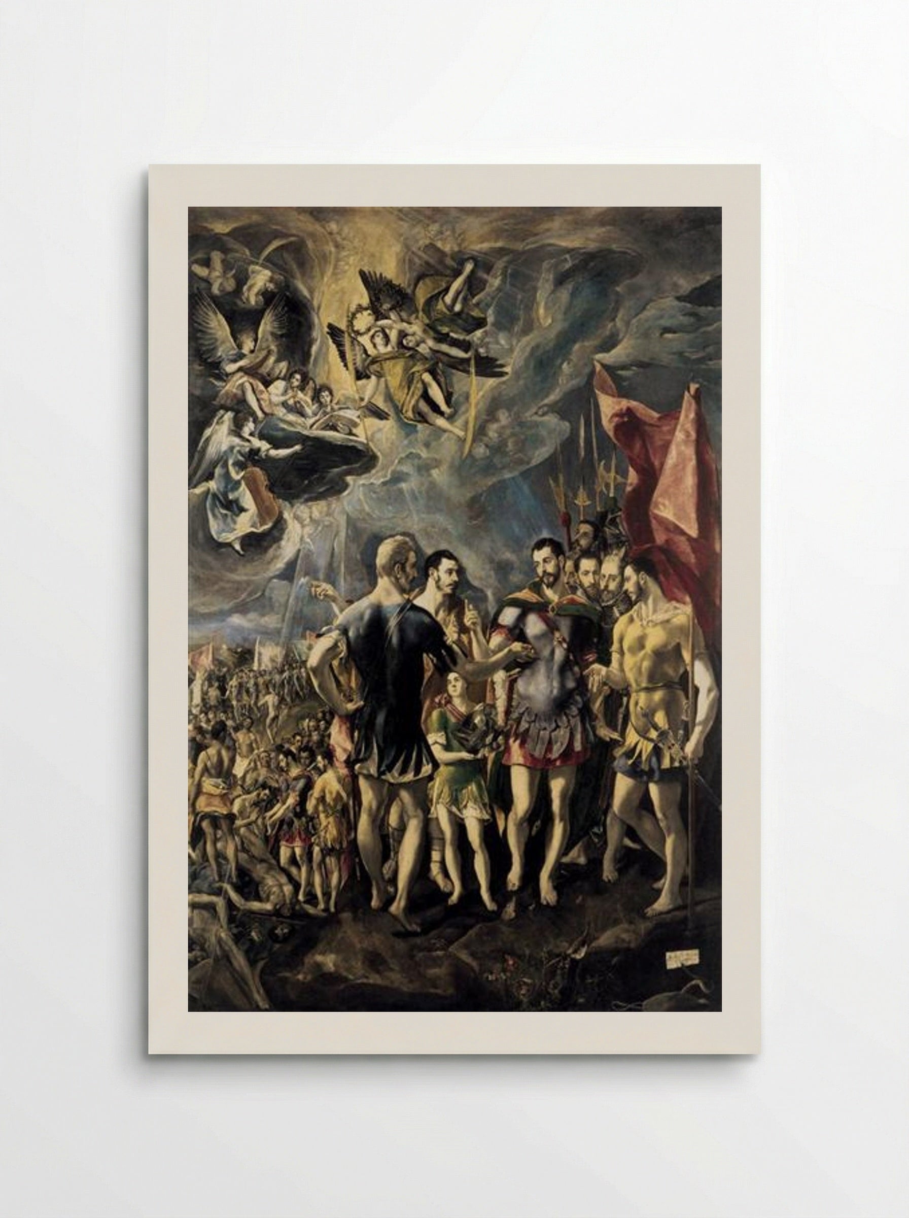 The Martyrdom of Saint Maurice - El Greco - Poster