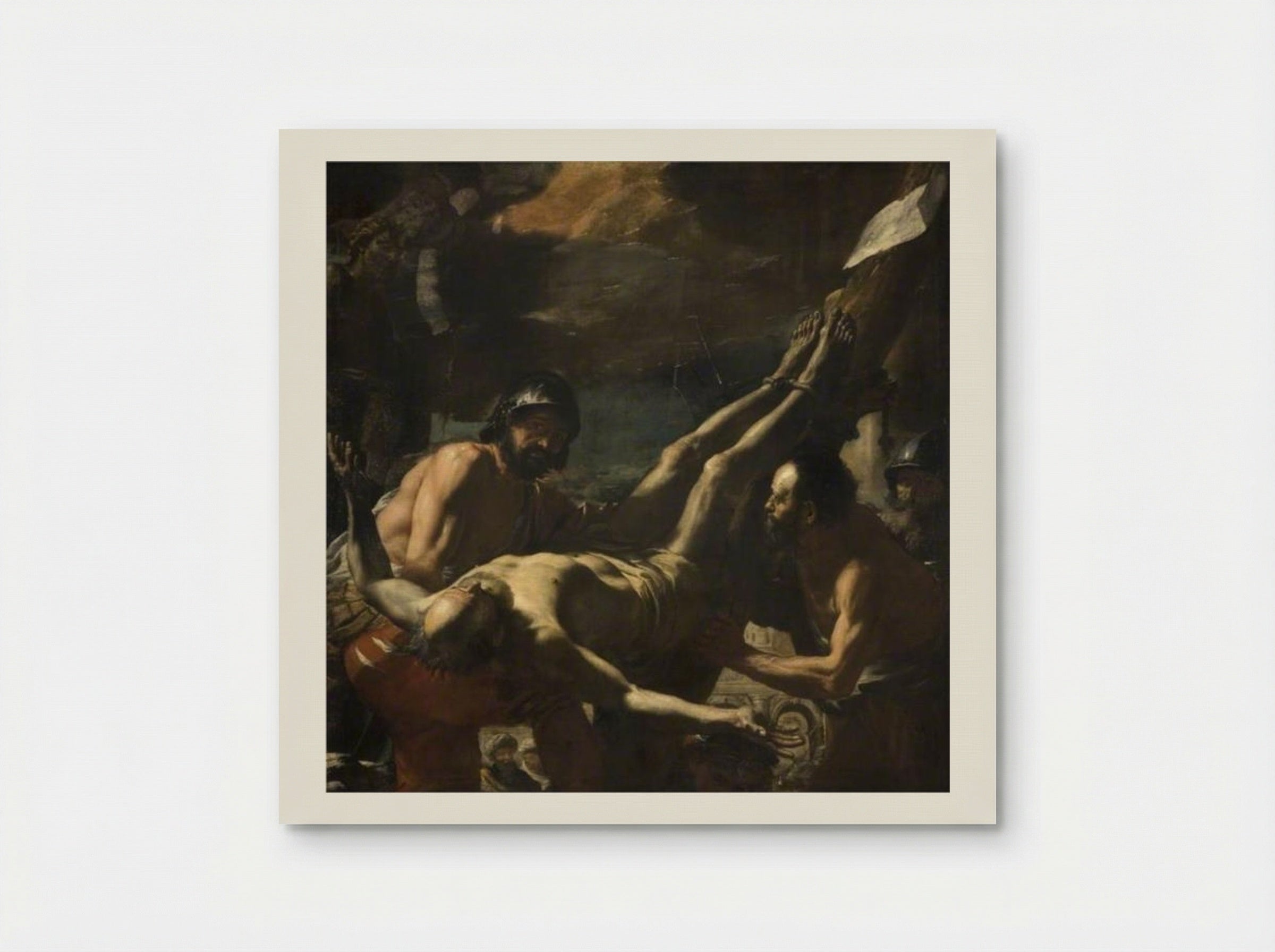 The Martyrdom of Saint Peter - Mattia Preti - Poster