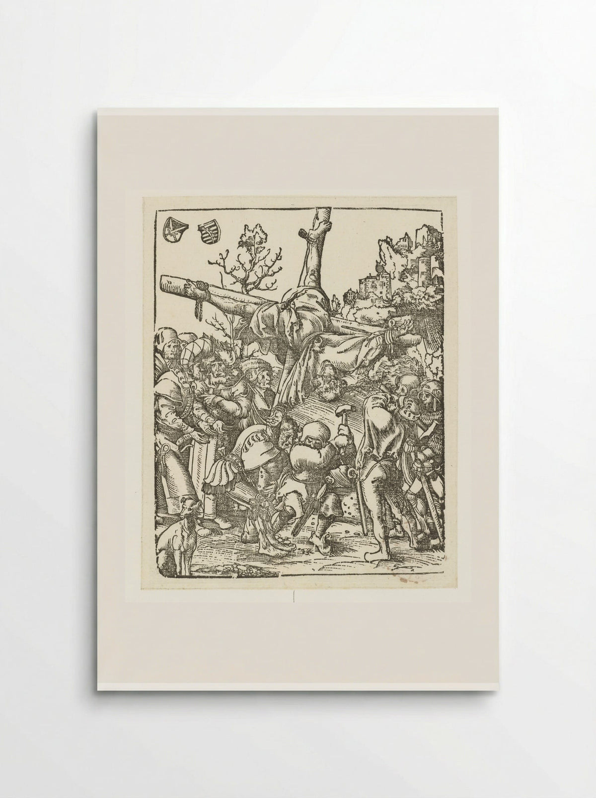 The Martyrdom of Saint Peter - Lucas Cranach the Elder - Poster