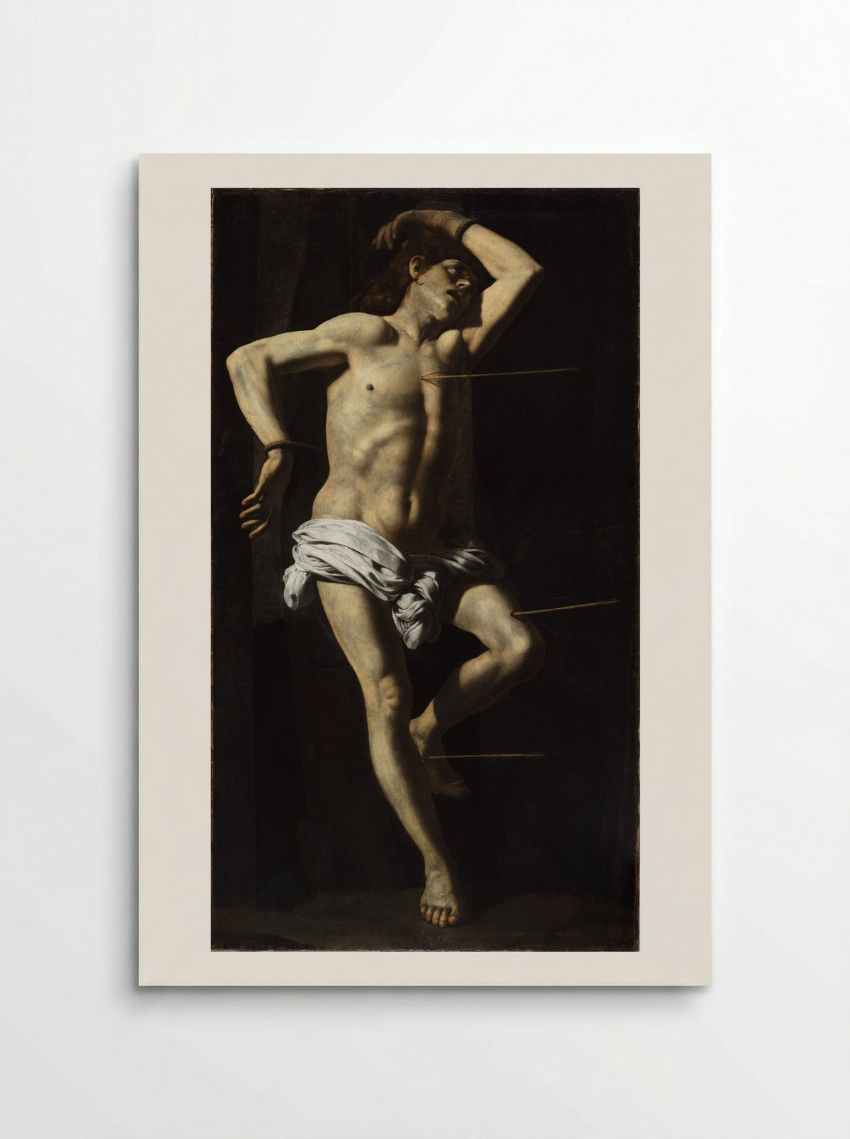The Martyrdom of Saint Sebastian - Giovanni Battista Caracciolo - Poster