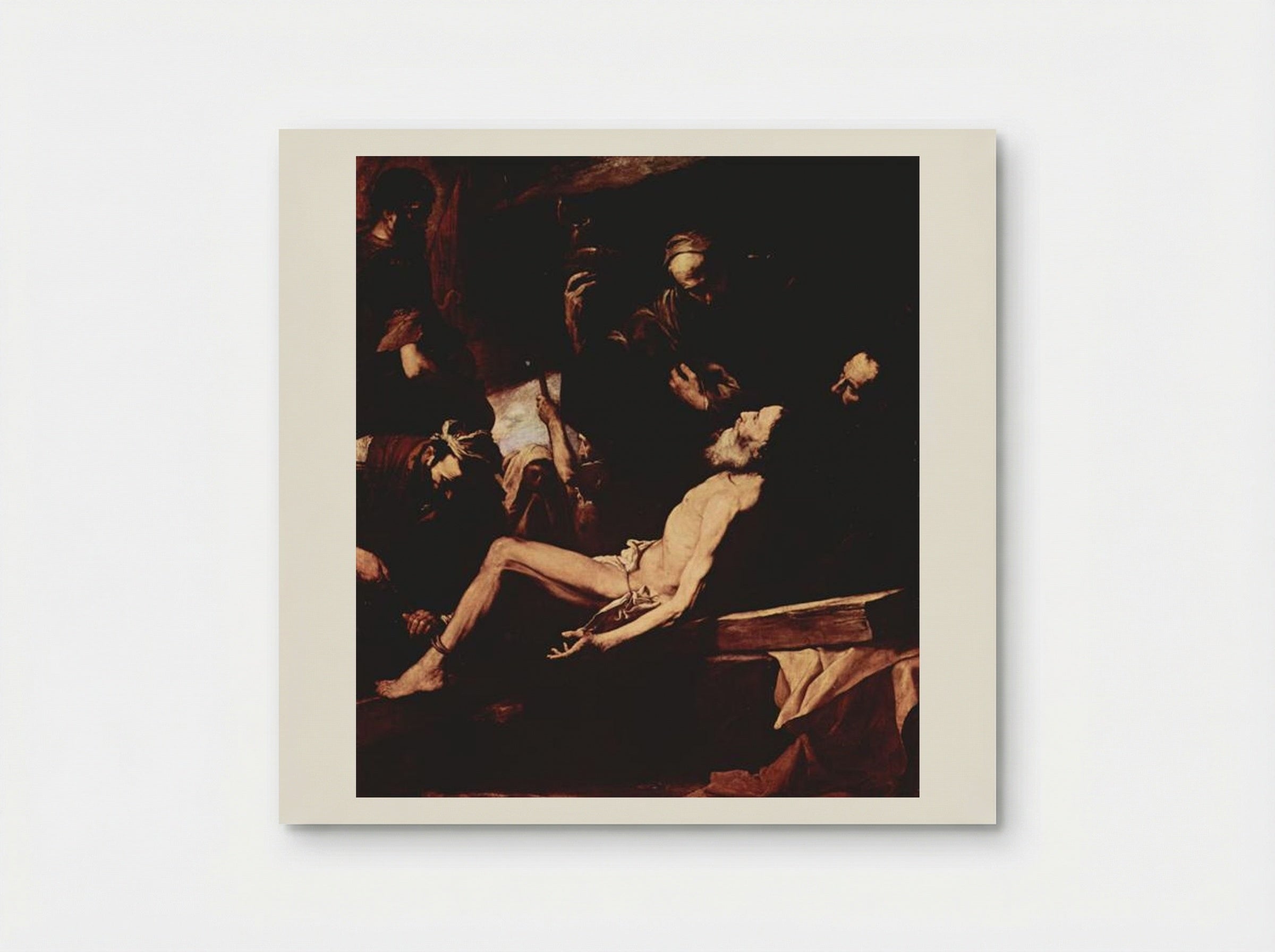 The Martyrdom of St. Andrew - Jusepe de Ribera - Poster