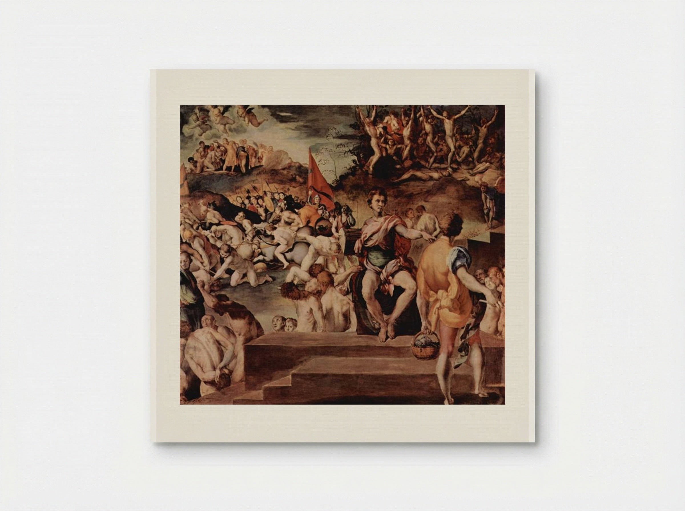 The Martyrdom of the Ten Thousand - Jacopo Pontormo - Poster