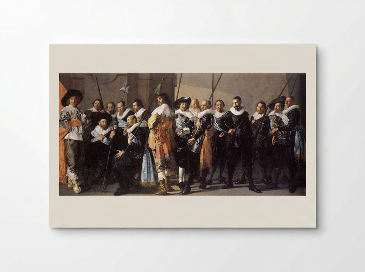 The Meagre Company - Frans Hals - Poster