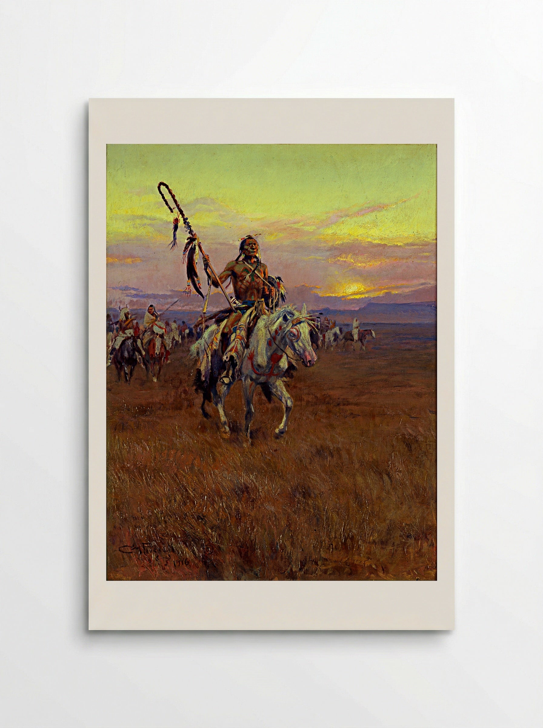 The Medicine Man - Charles M. Russell - Poster