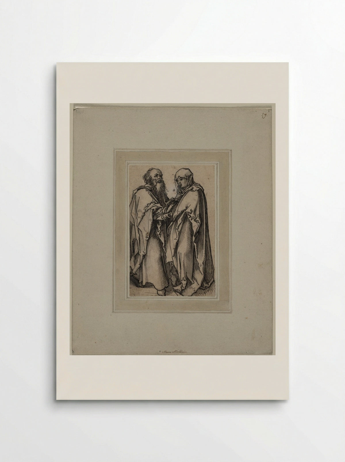 The Meeting of Joachim and Anna - Wolf Traut - Poster