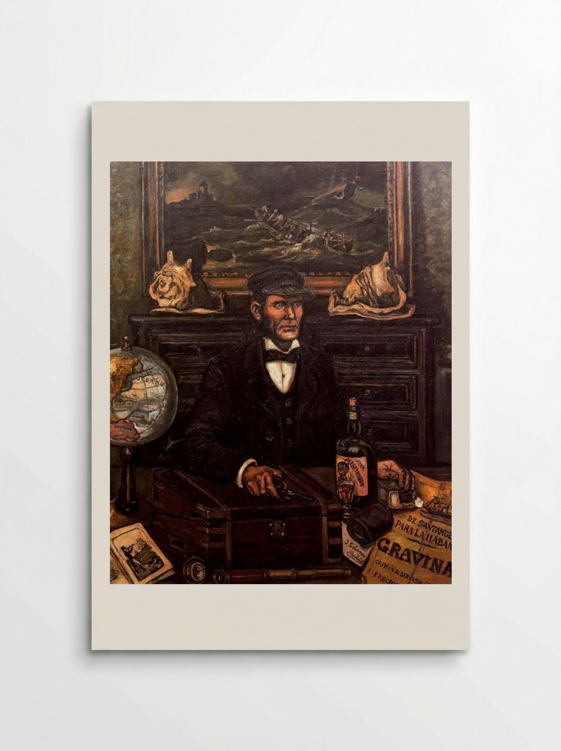 The Merchant Captain - José Gutiérrez Solana - Poster
