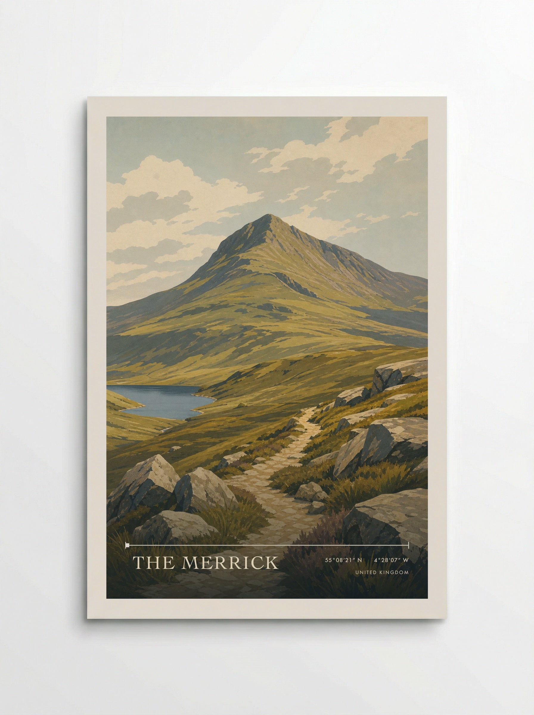 The Merrick United Kingdom Travel Poster - Poster