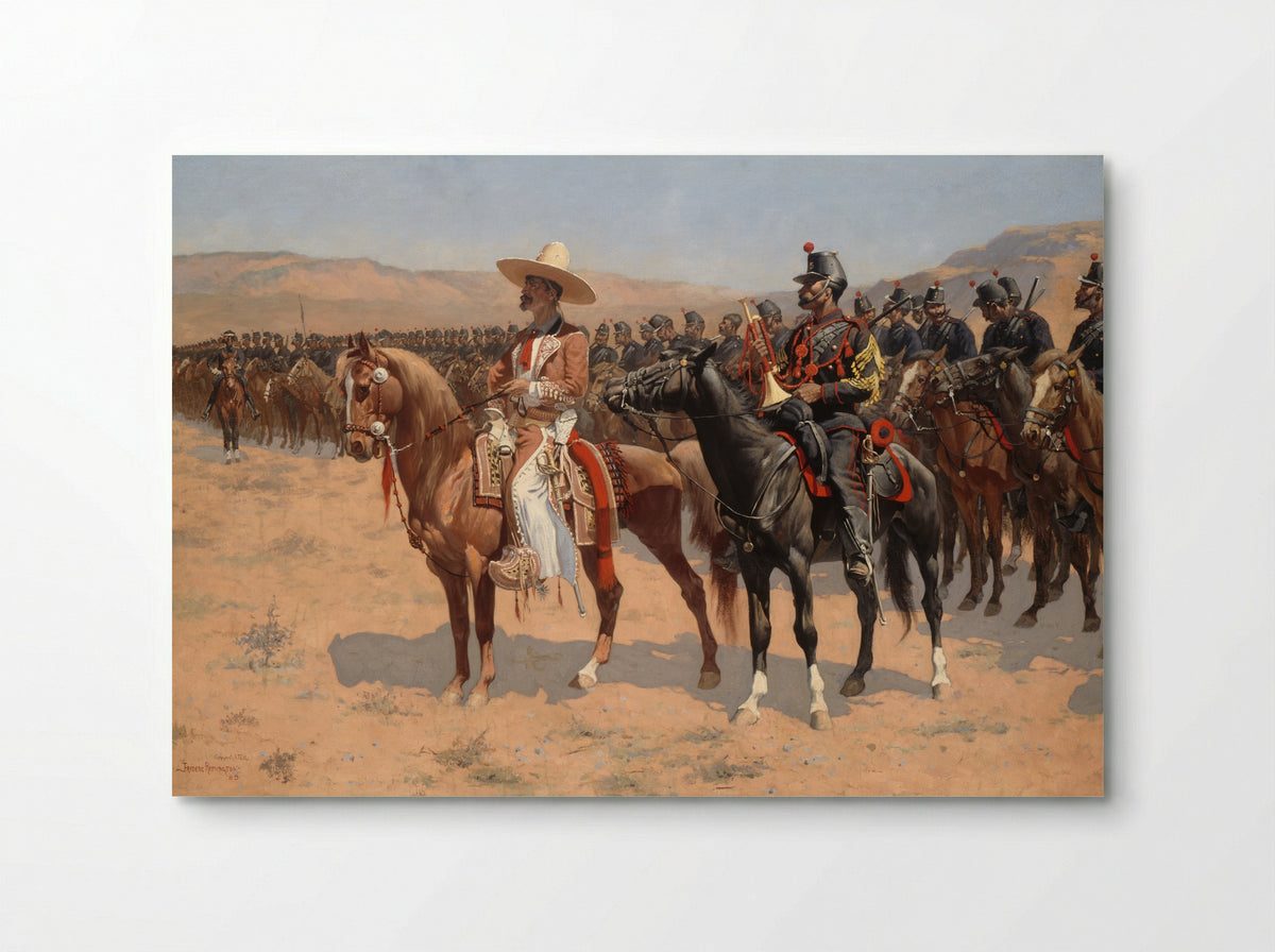The Mexican Major - Frederic Remington - Poster
