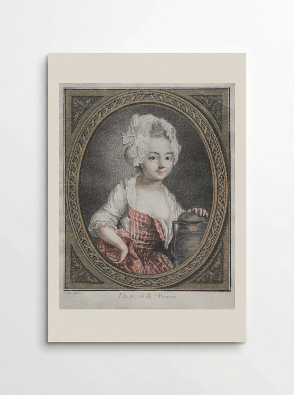The Milk Woman - Louis-Marin Bonnet - Poster