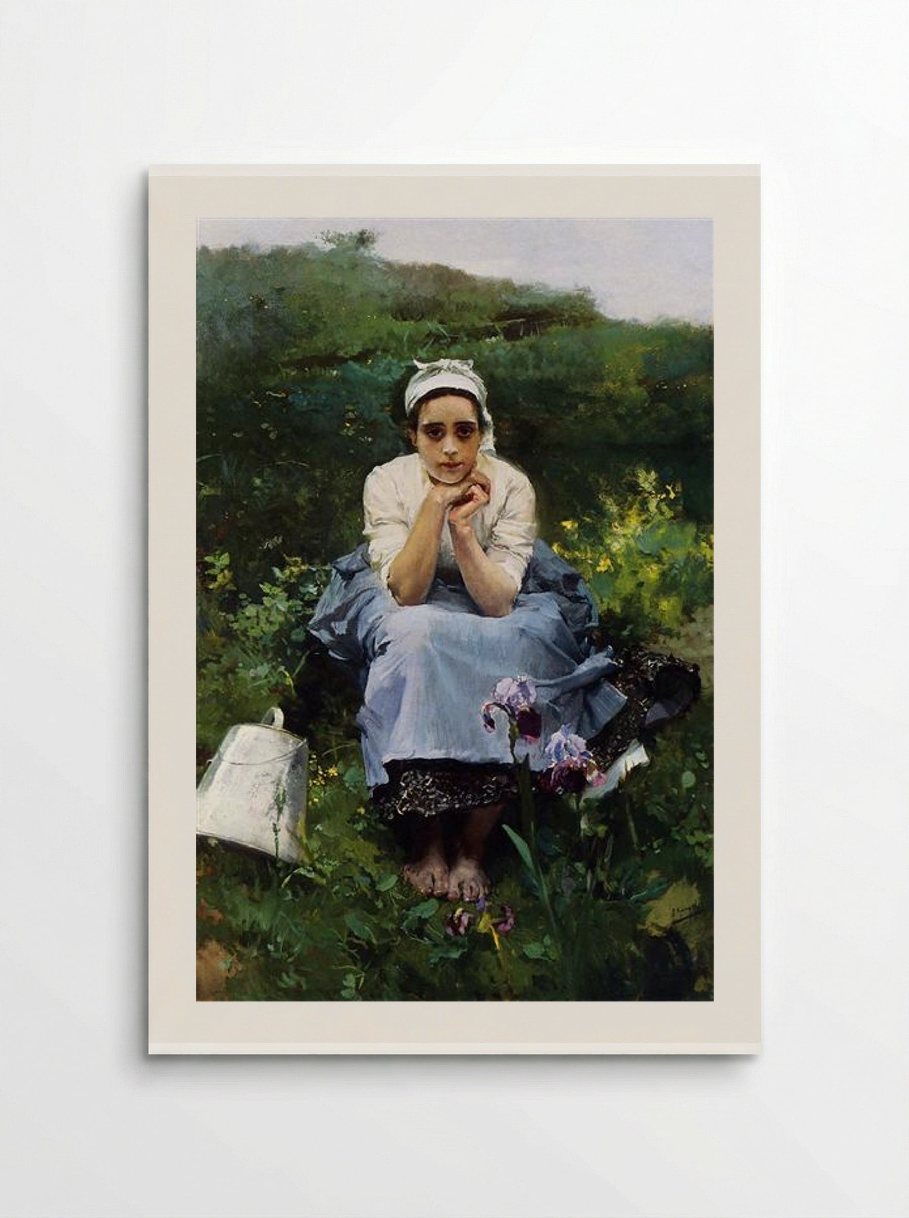 The Milkmaid - Joaquín Sorolla - Poster