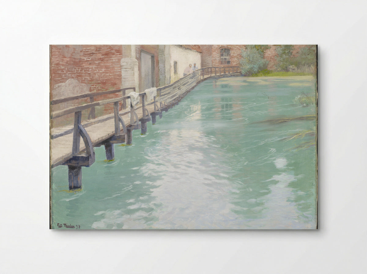 The Mill - Frits Thaulow - Poster