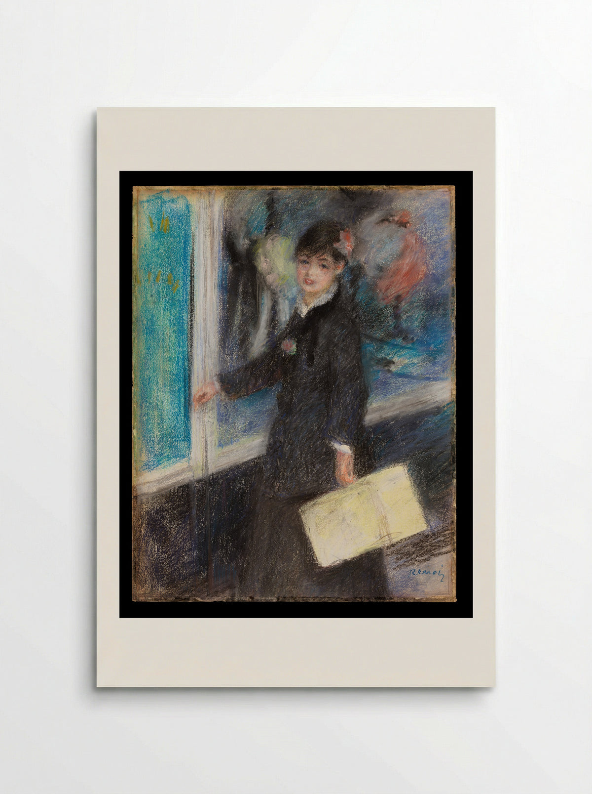 The Milliner - Pierre-Auguste Renoir - Poster